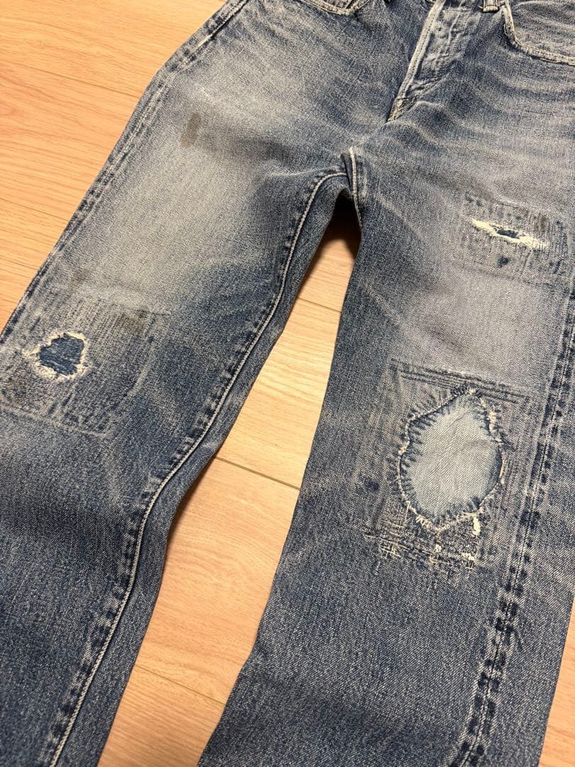 Kapital Kapital Hirata Denim Pants- Vintage Style Size US 28 / EU 44 - 10 Thumbnail