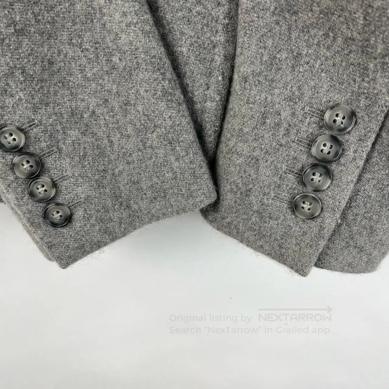 Max Mara Max Mara Gray Cashmere Blazer. Size M / US 6-8 / IT 42-44 - 6 Thumbnail
