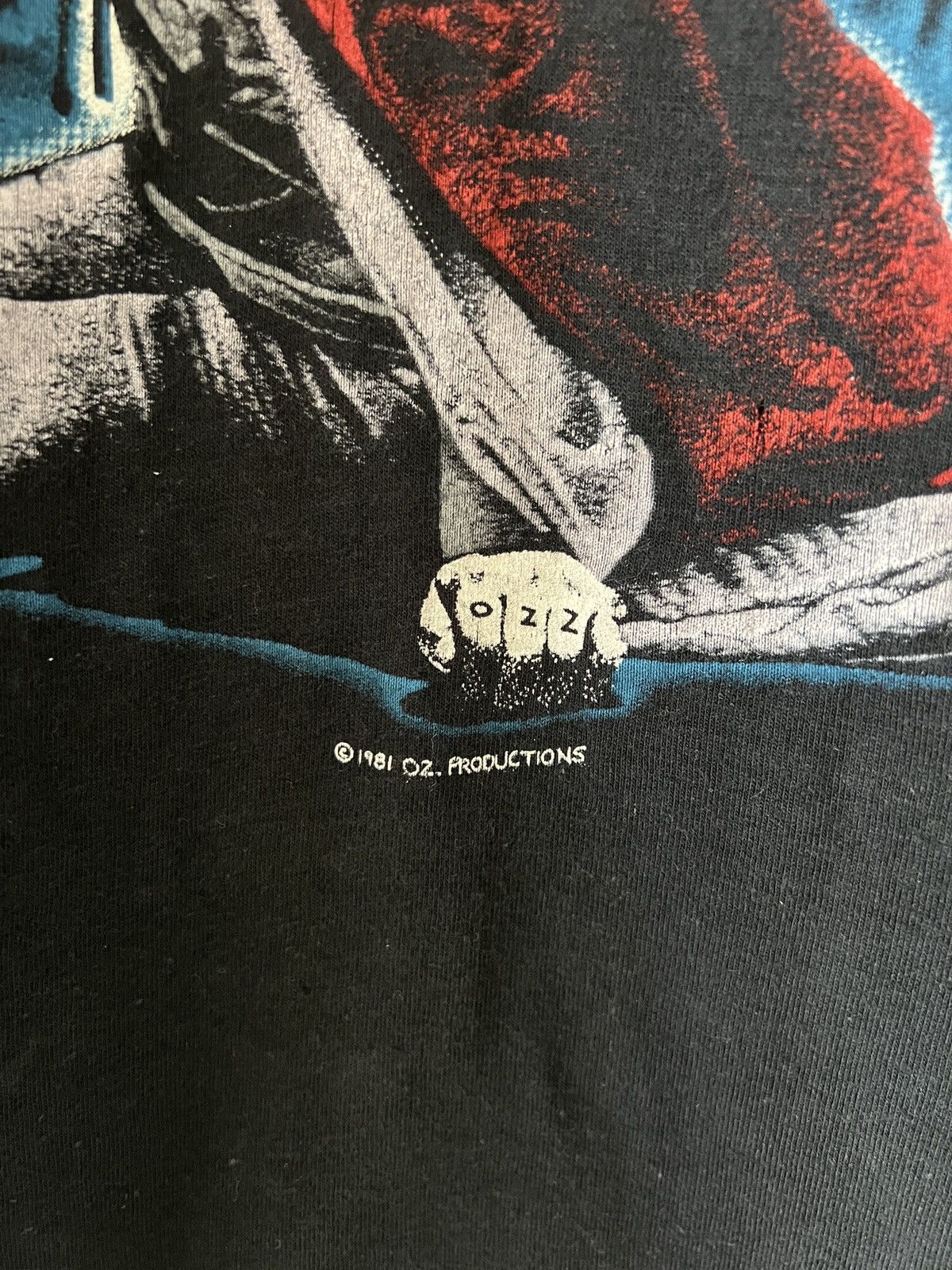 Ozzy Osbourne 1981 Ozzy Osbourne Diary of a Madman Europe Tee Size US L / EU 52-54 / 3 - 4 Thumbnail