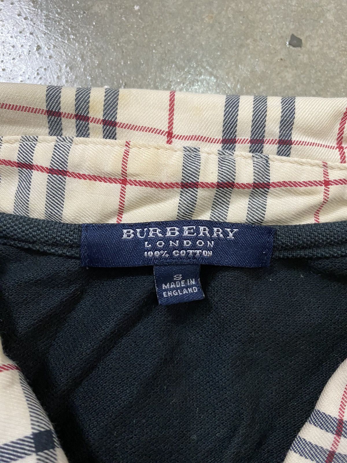 Burberry × Burberry Prorsum × Vintage Burberrys collar Nova Check Made in England Size US S / EU 44-46 / 1 - 6 Thumbnail