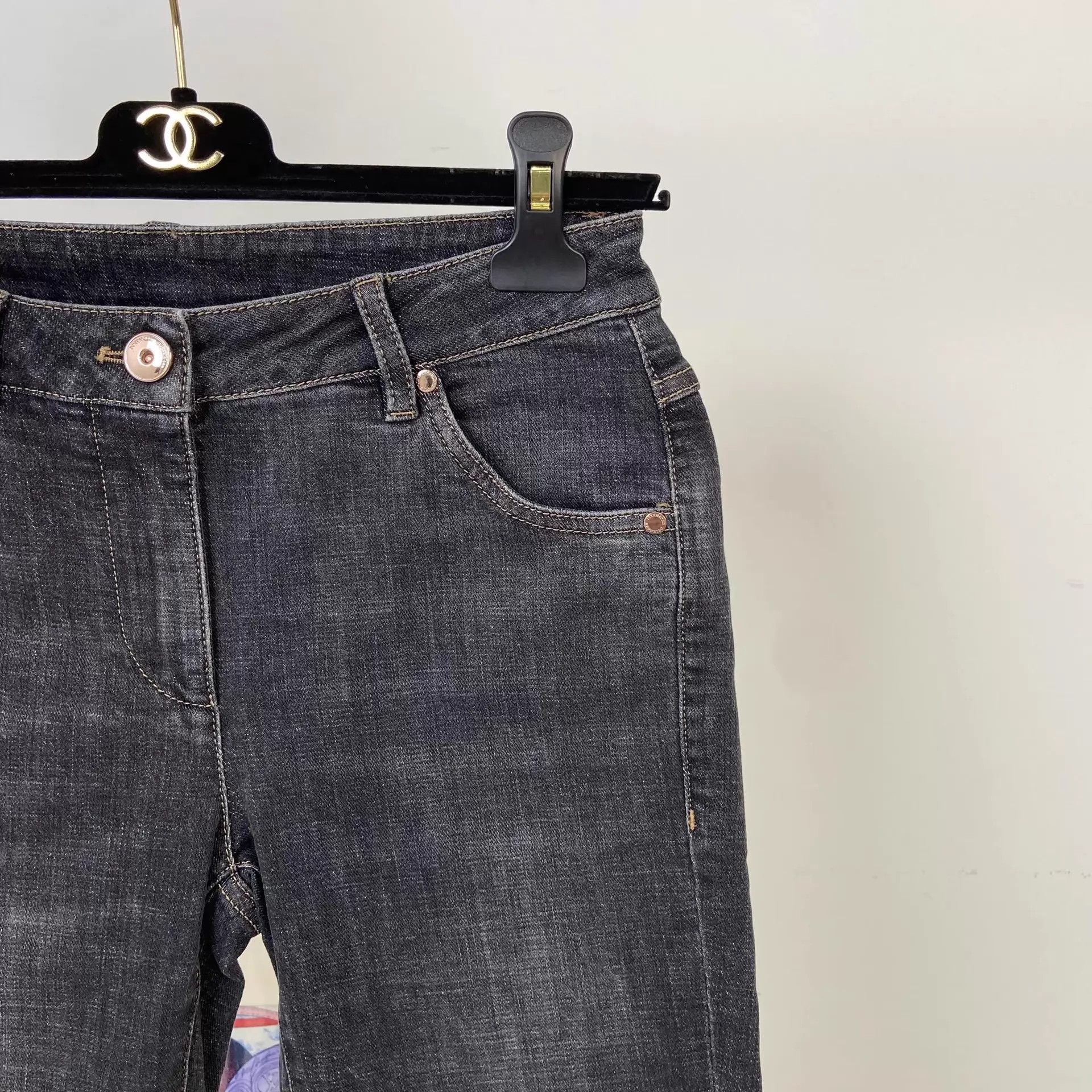 Brunello Cucinelli BC Smoke Jeans 38 Pre-Owned Size 26" / US 2 / IT 38 - 4 Thumbnail