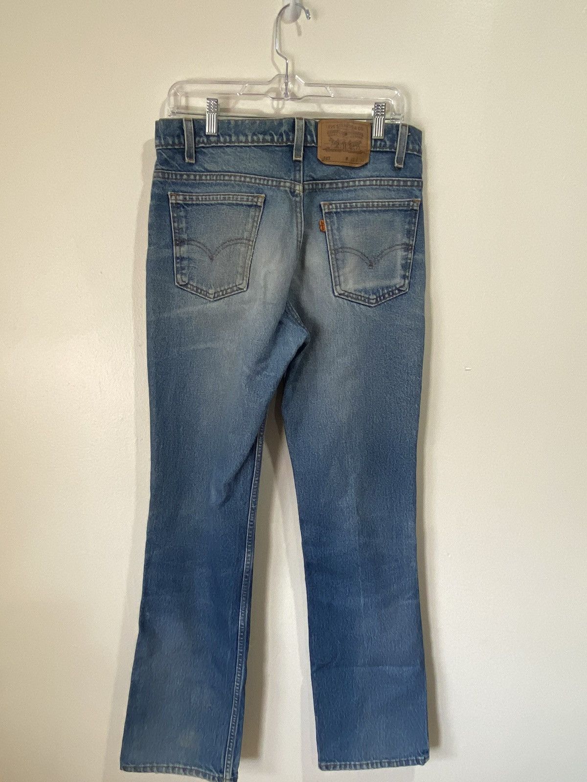 Levi's × Levi's Vintage Clothing “517 Bootcut” Orang Tab Size US 33 - 5 Thumbnail
