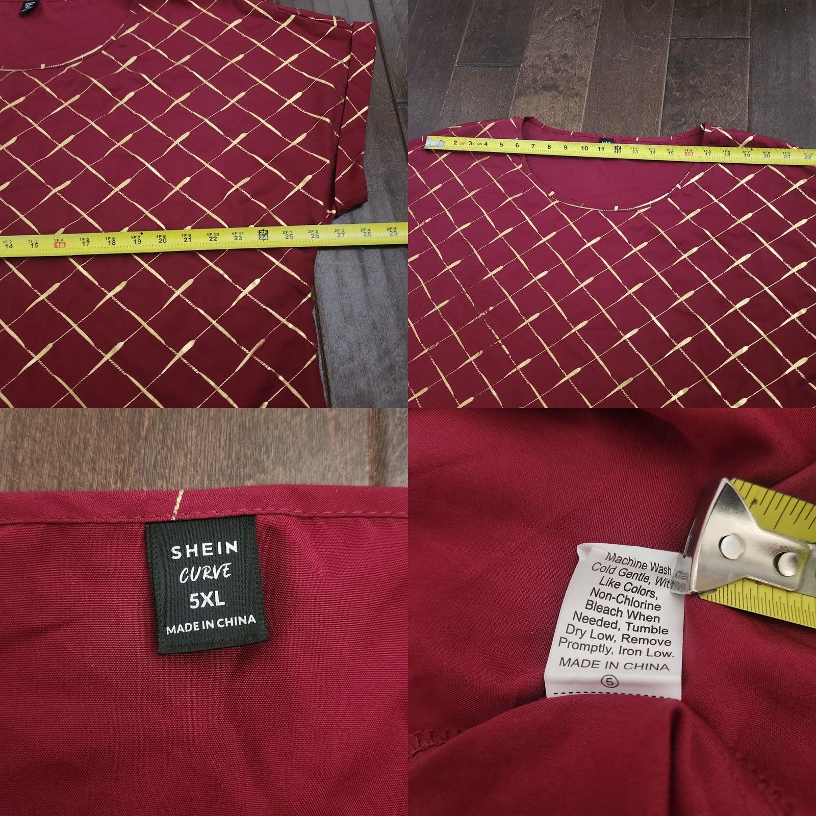 Shein VINTAGE No) Size XXL / US 16-18 / IT 52-54 - 9 Thumbnail