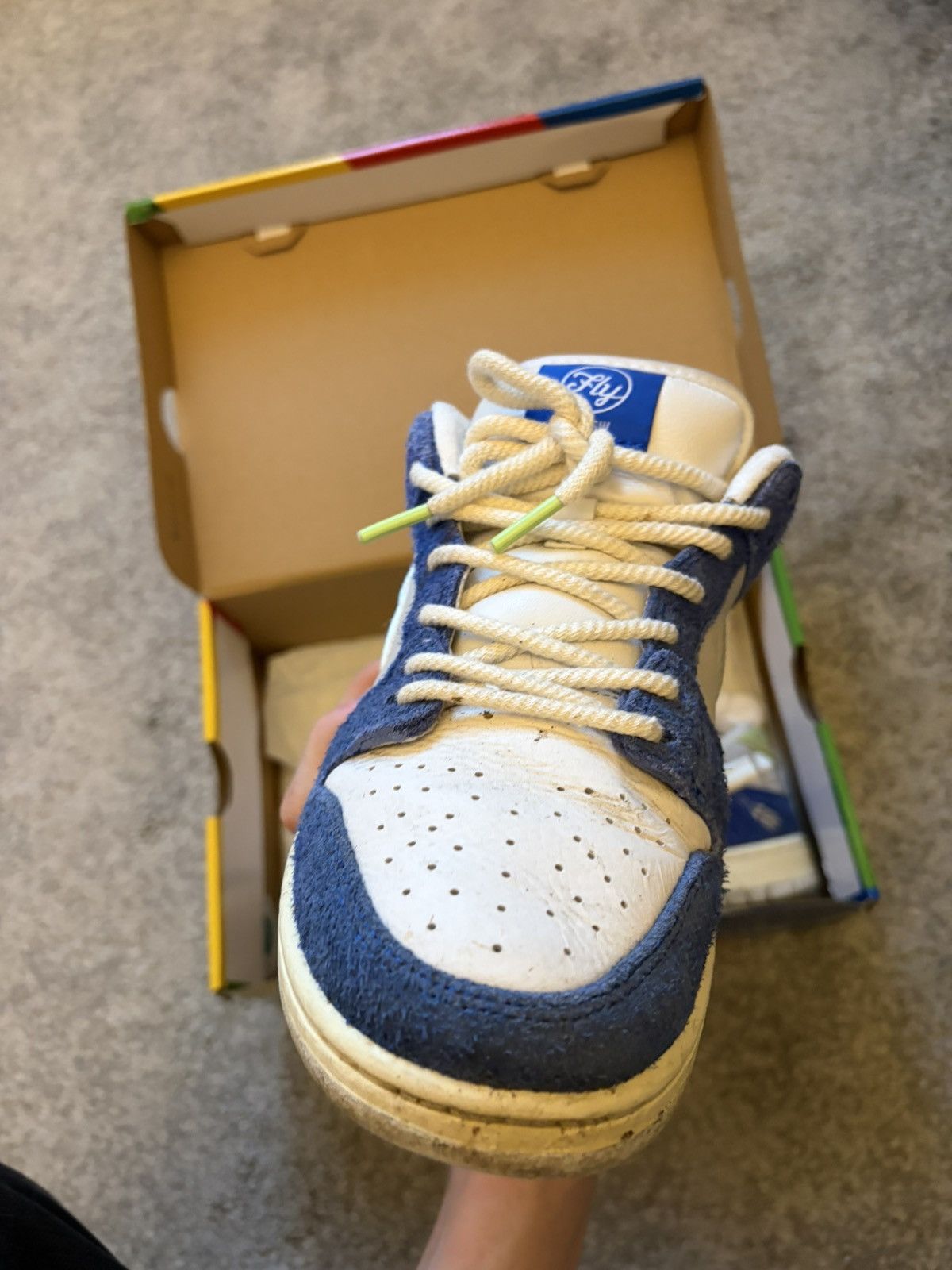 Nike SB Nike sb dunk fly gardenia Size US 10 / EU 43 - 4 Thumbnail