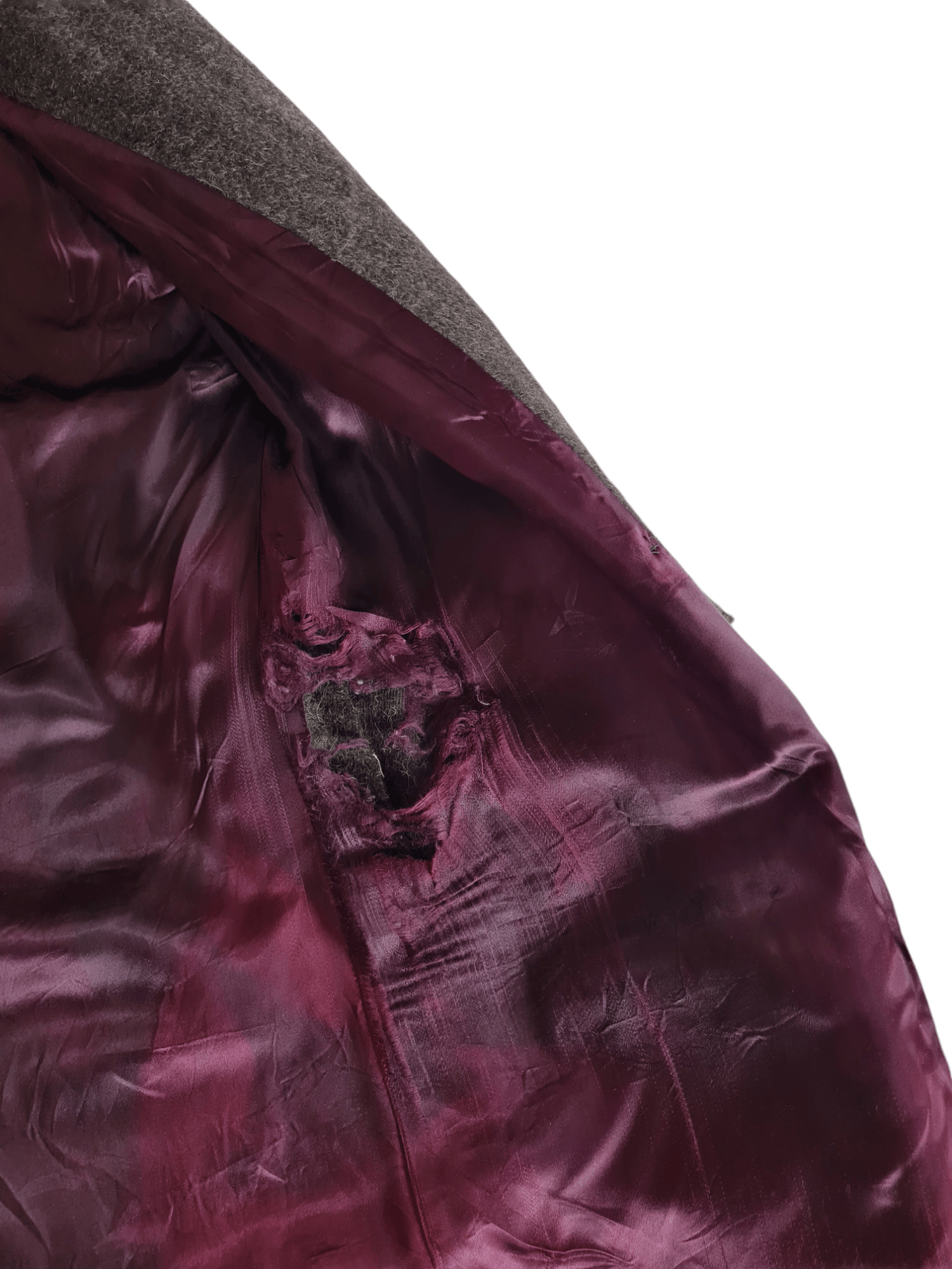 Calvin Klein × Vintage Calvin Klein Wool Coat Jacket Size US L / EU 52-54 / 3 - 7 Thumbnail