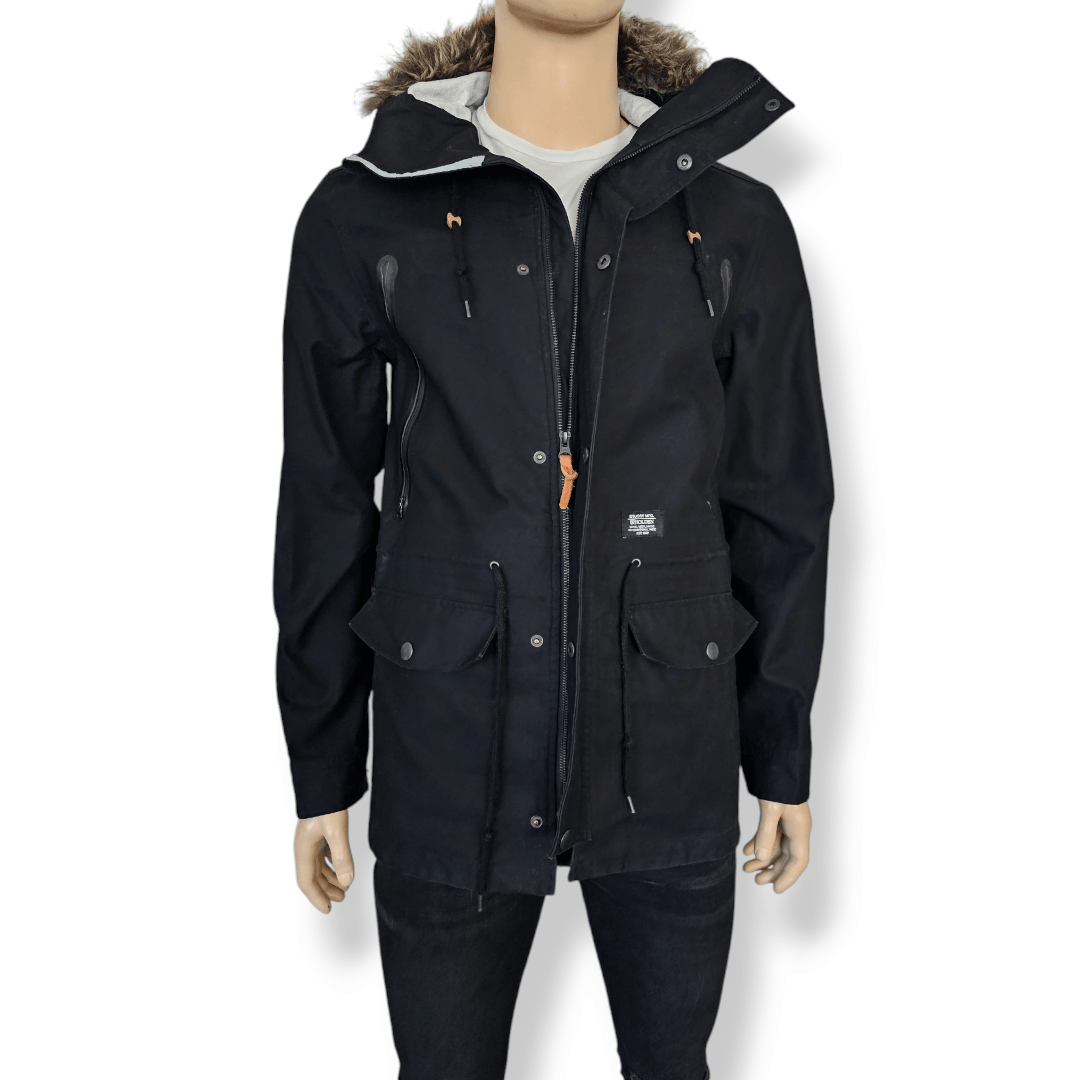 Holden Outerwear × Stussy Stussy X Holden 2012 Collab Black Hooded Ski/Snowboard Parka Size US M / EU 48-50 / 2 - 11 Thumbnail