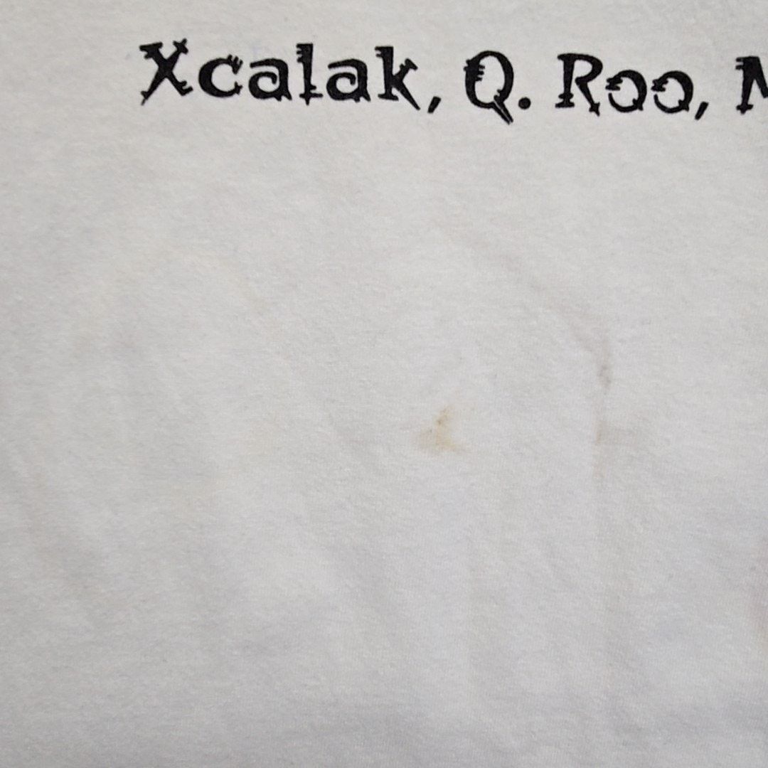 Vintage Vintage Fishing Village White L Xcalak Mexico Graphic Tee Size US L / EU 52-54 / 3 - 4 Thumbnail