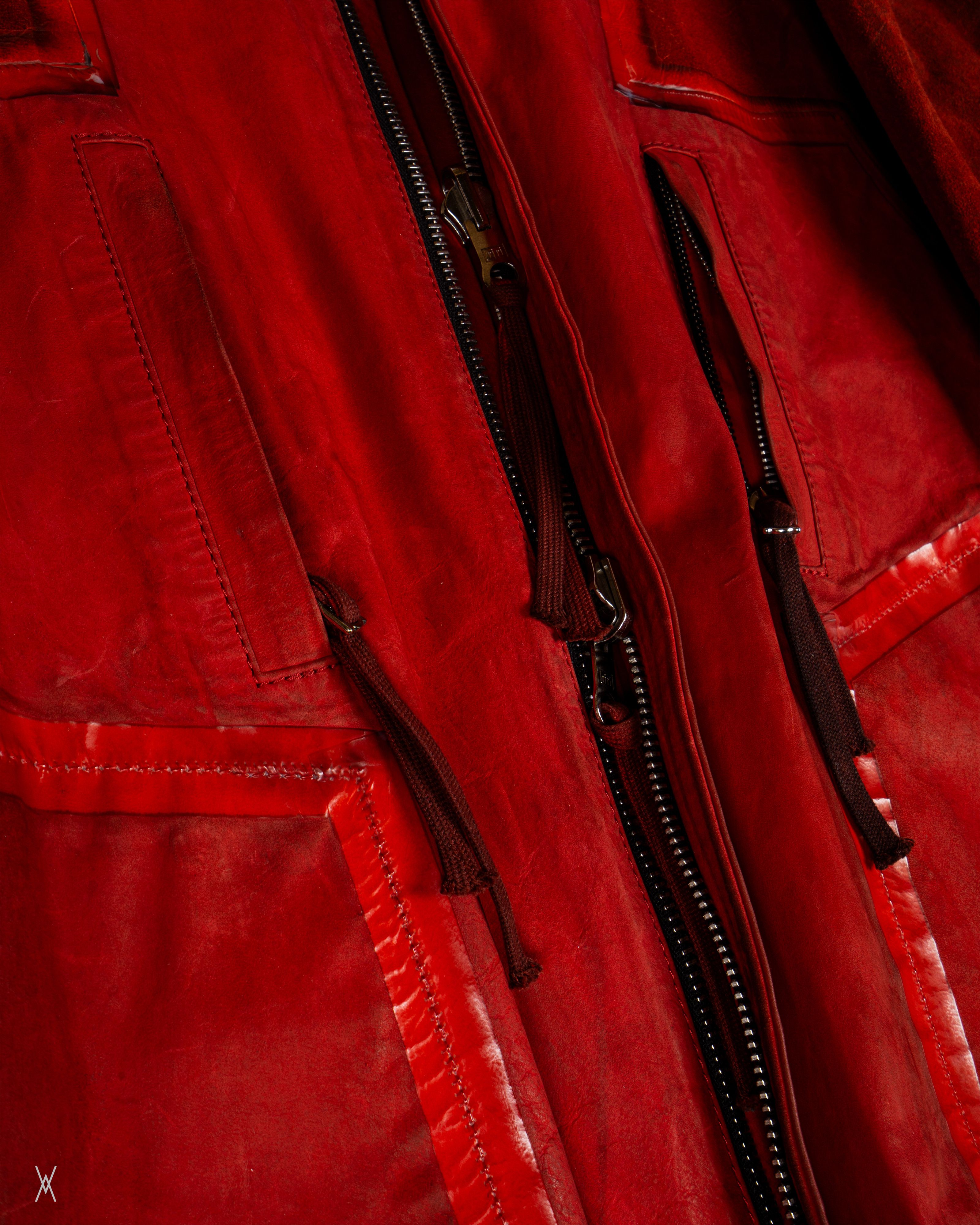 Boris Bidjan Saberi Boris Bidjan Saberi leather bomber jacket Size US L / EU 52-54 / 3 - 6 Thumbnail