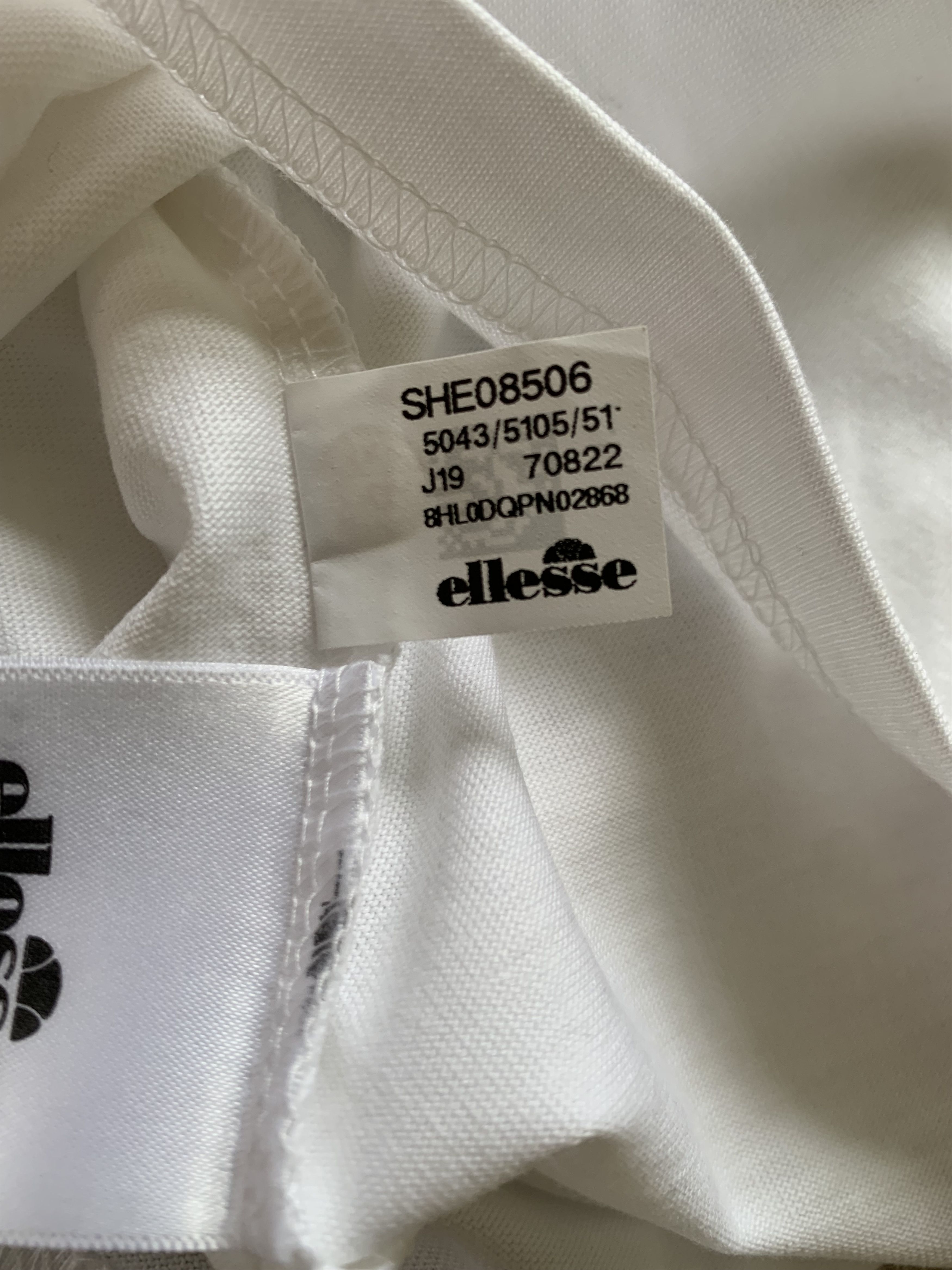 Ellesse × Vintage Ellesse Big Logo White Cotton Sleeveless T Size US M / EU 48-50 / 2 - 7 Thumbnail