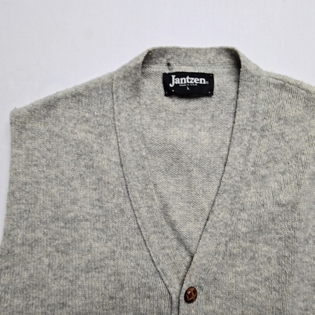Jantzen Vintage Jantzen Sweater Vest Wool USA Made Mens L Sweater Size US L / EU 52-54 / 3 - 4 Thumbnail