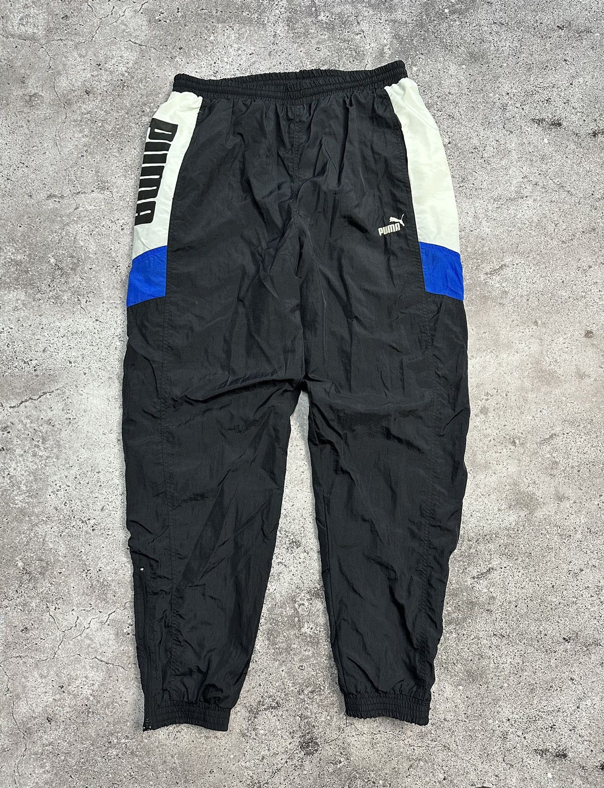 Puma × Vintage Vintage Puma Tracksuit Nylon Jacket Pants Set Y2K 90s Size US L / EU 52-54 / 3 - 8 Thumbnail