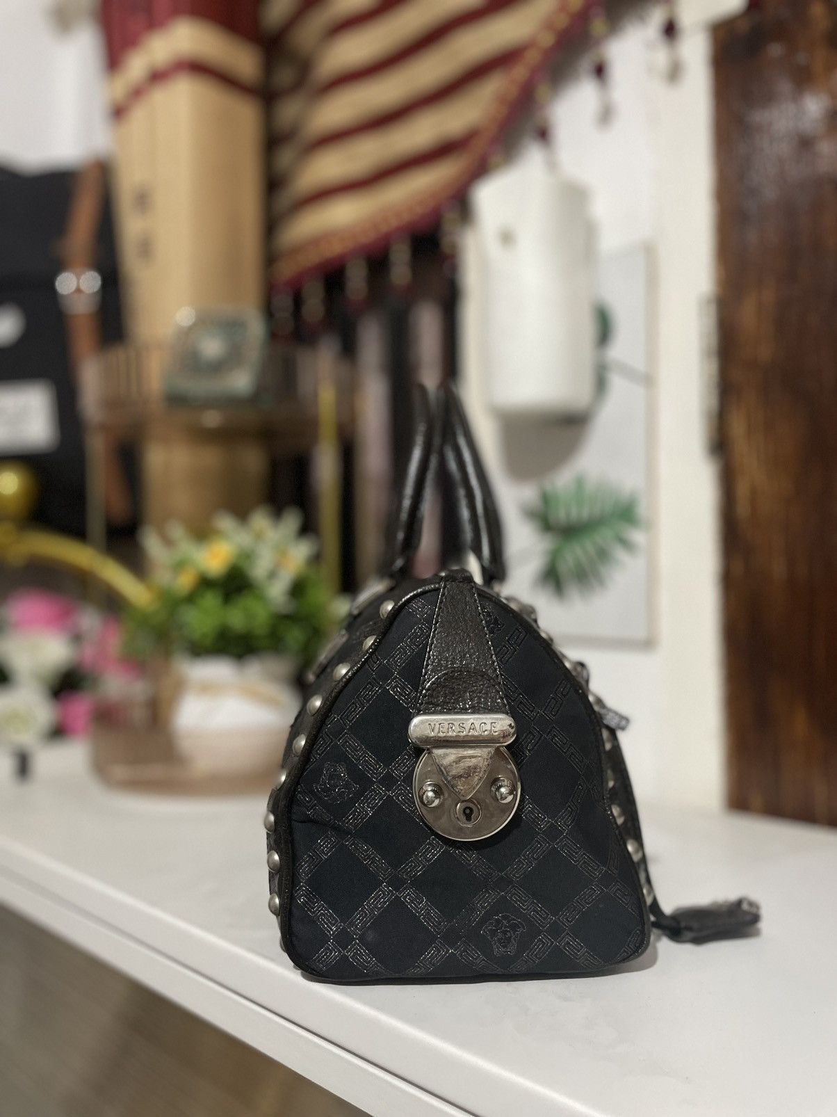 Versace VERSACE black in leather handbag Size ONE SIZE - 17 Thumbnail