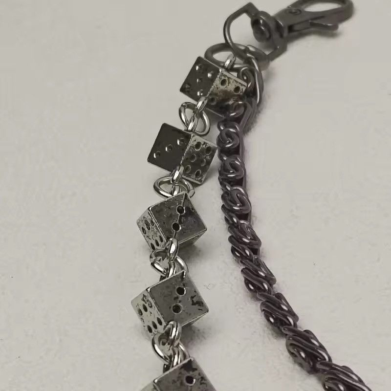 Japanese Brand × Jewelry Vintage Long Metal Rock Trousers Hipster Pant Jean Keychain Size ONE SIZE - 5 Thumbnail