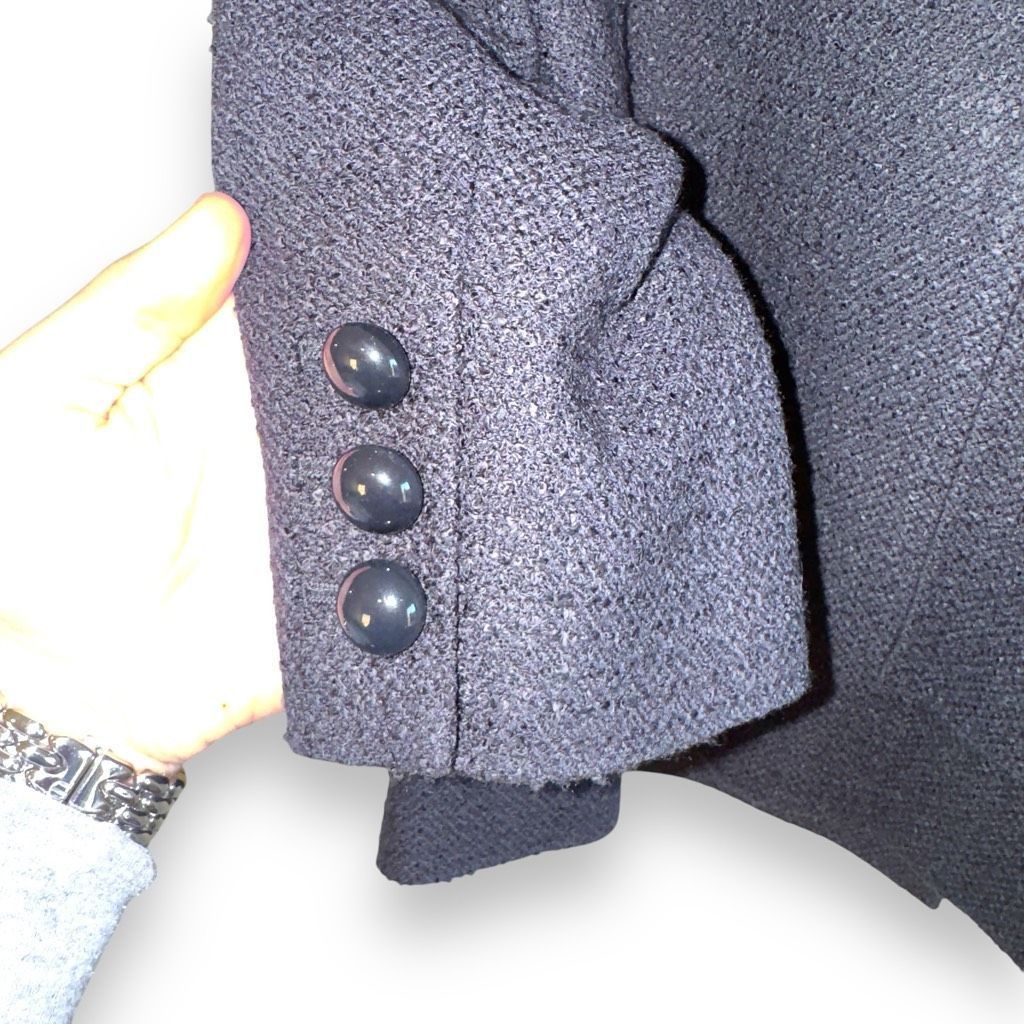 Other NWT Talbots Petites Navy Wool Jackie Fit Lady Jacket Size 12 Size XL / US 12-14 / IT 48-50 - 10 Thumbnail
