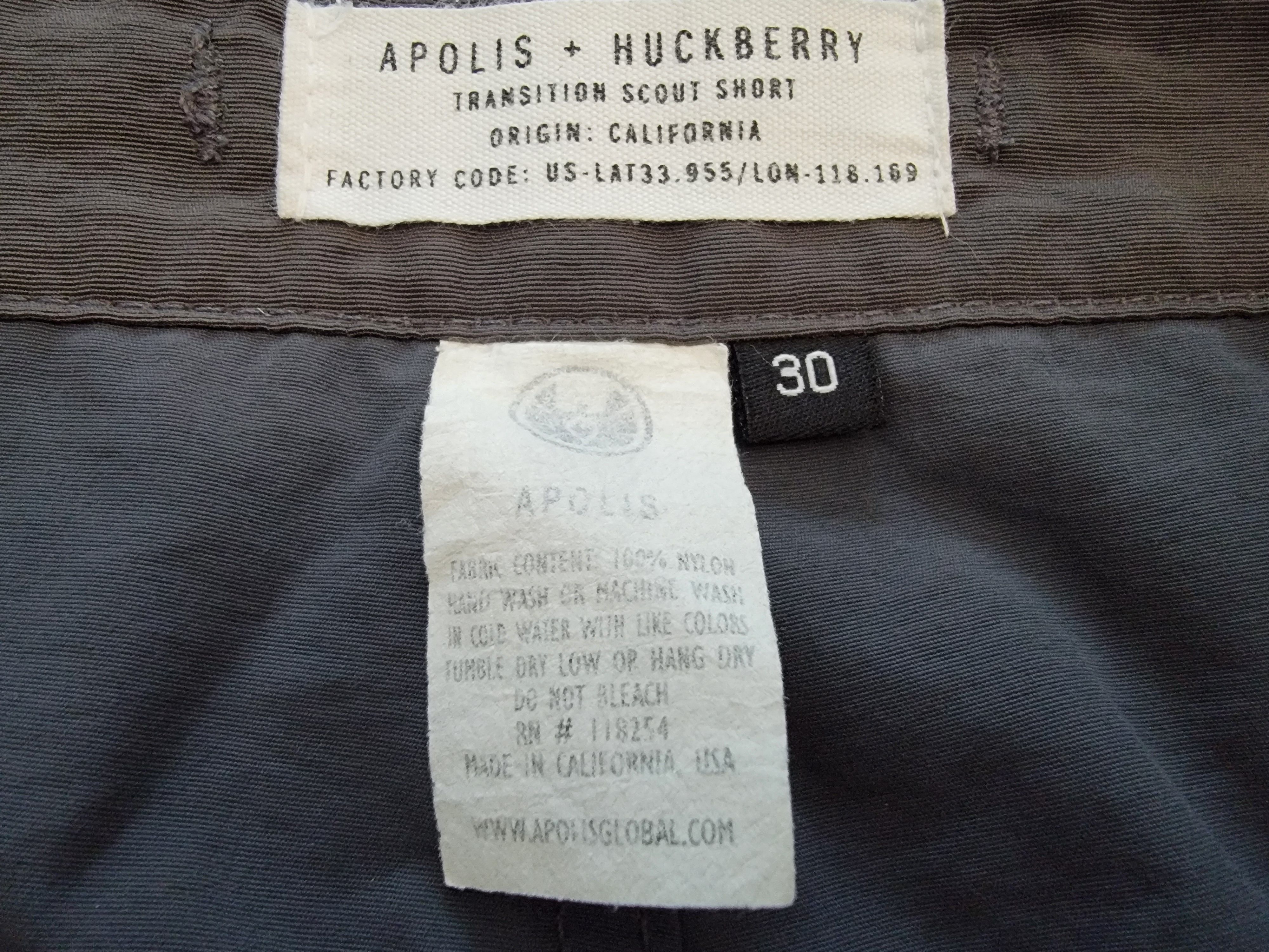 Apolis APOLIS x Huckberry Transition SCOUT Short Olive - Size 30 Size US 30 / EU 46 - 4 Thumbnail