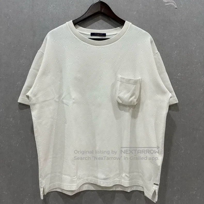 Louis Vuitton Louis Vuitton White 3D presbyopic full print short sleeve Size US XXL / EU 58 / 5 - 1 Thumbnail