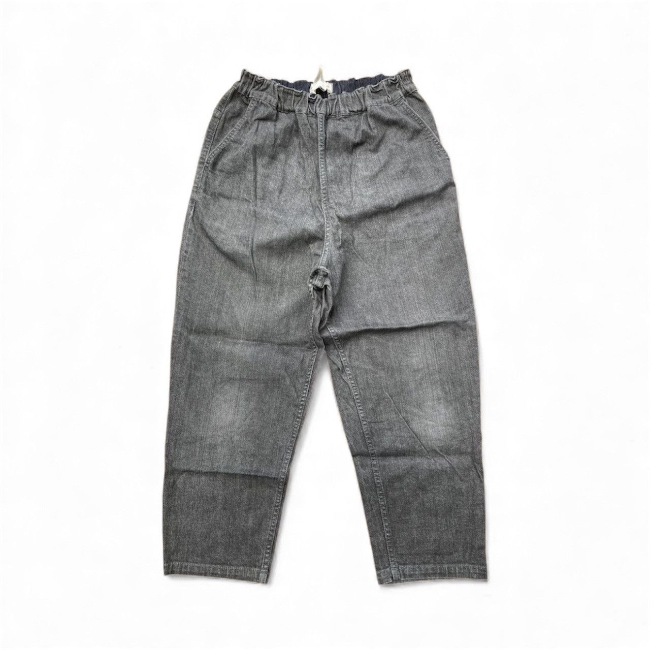 Issey Miyake Plantation 1 Mile Grey Black Ankle Pants Size US 32 / EU 48 - 1 Thumbnail