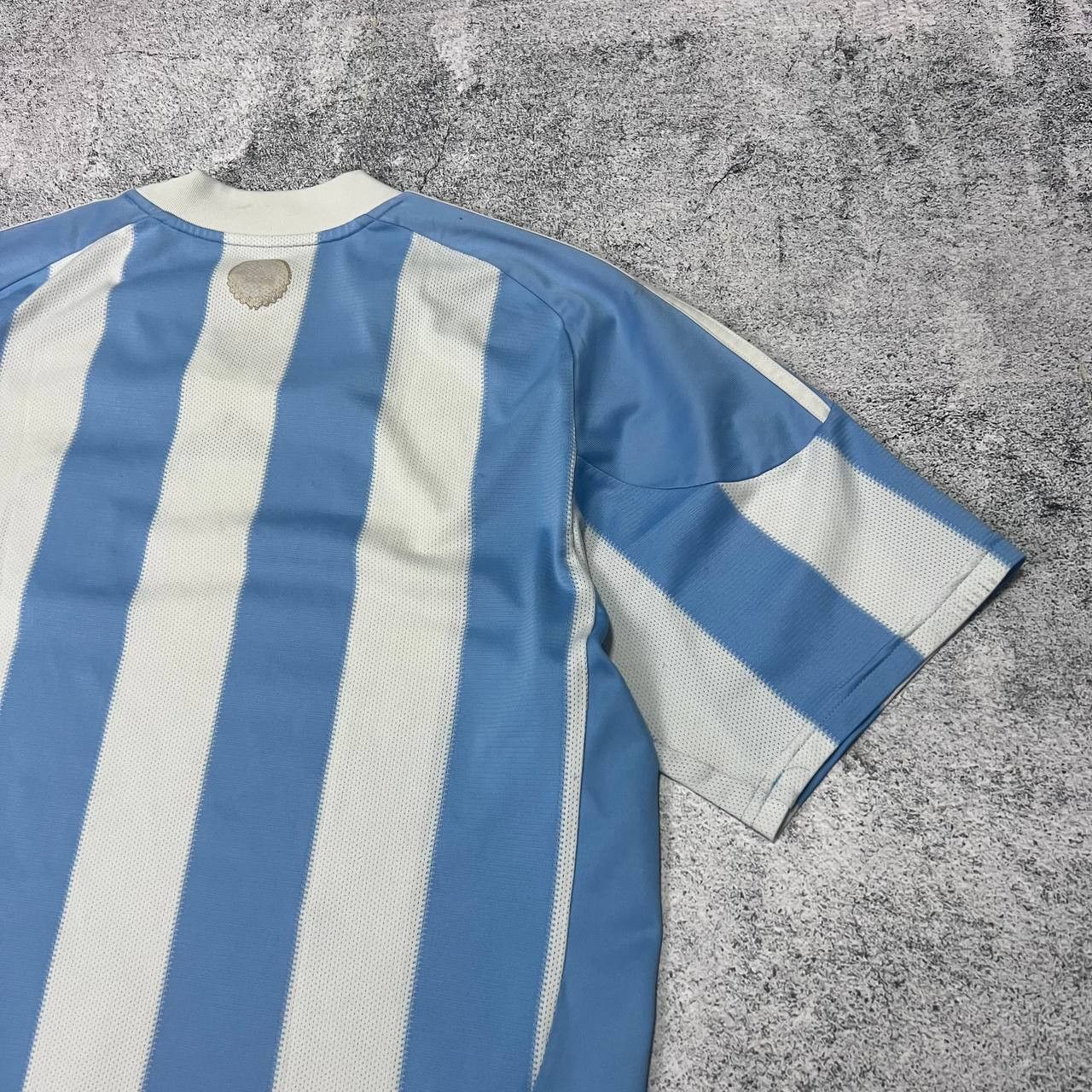 Adidas Argentina 2010–2011 Adidas Football Jersey Home Shirt Size M Size US M / EU 48-50 / 2 - 7 Thumbnail