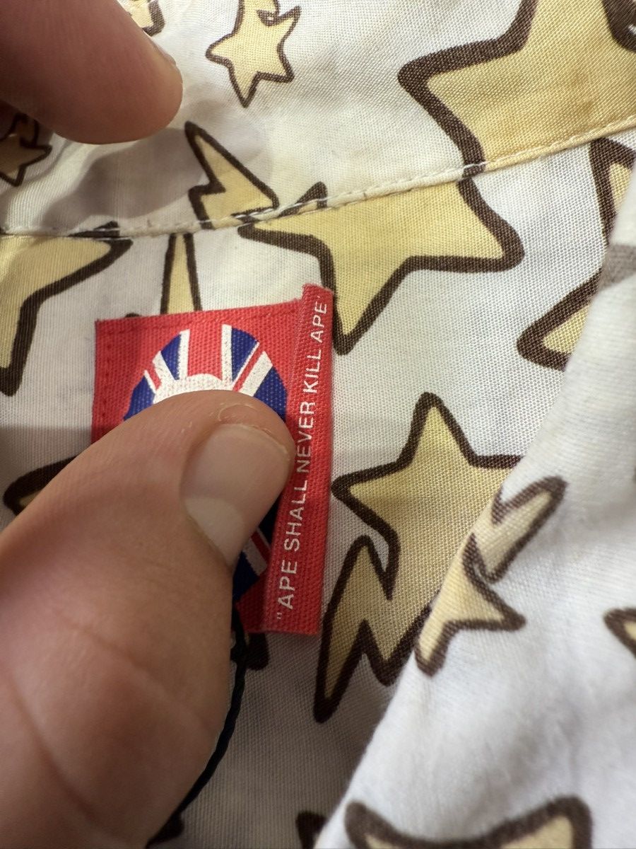 Bape BAPE A BATHING APE STAR SHIRT BUTTON UP Size US M / EU 48-50 / 2 - 8 Thumbnail