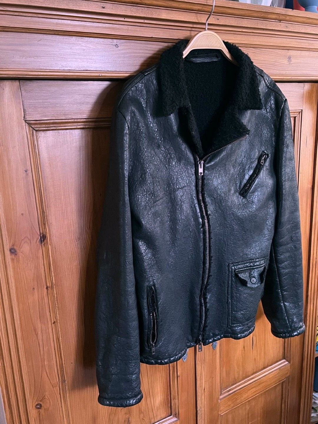 Salvatore Santoro Salvatore Santoro Leather Jacket IT52 Size US L / EU 52-54 / 3 - 1 Thumbnail