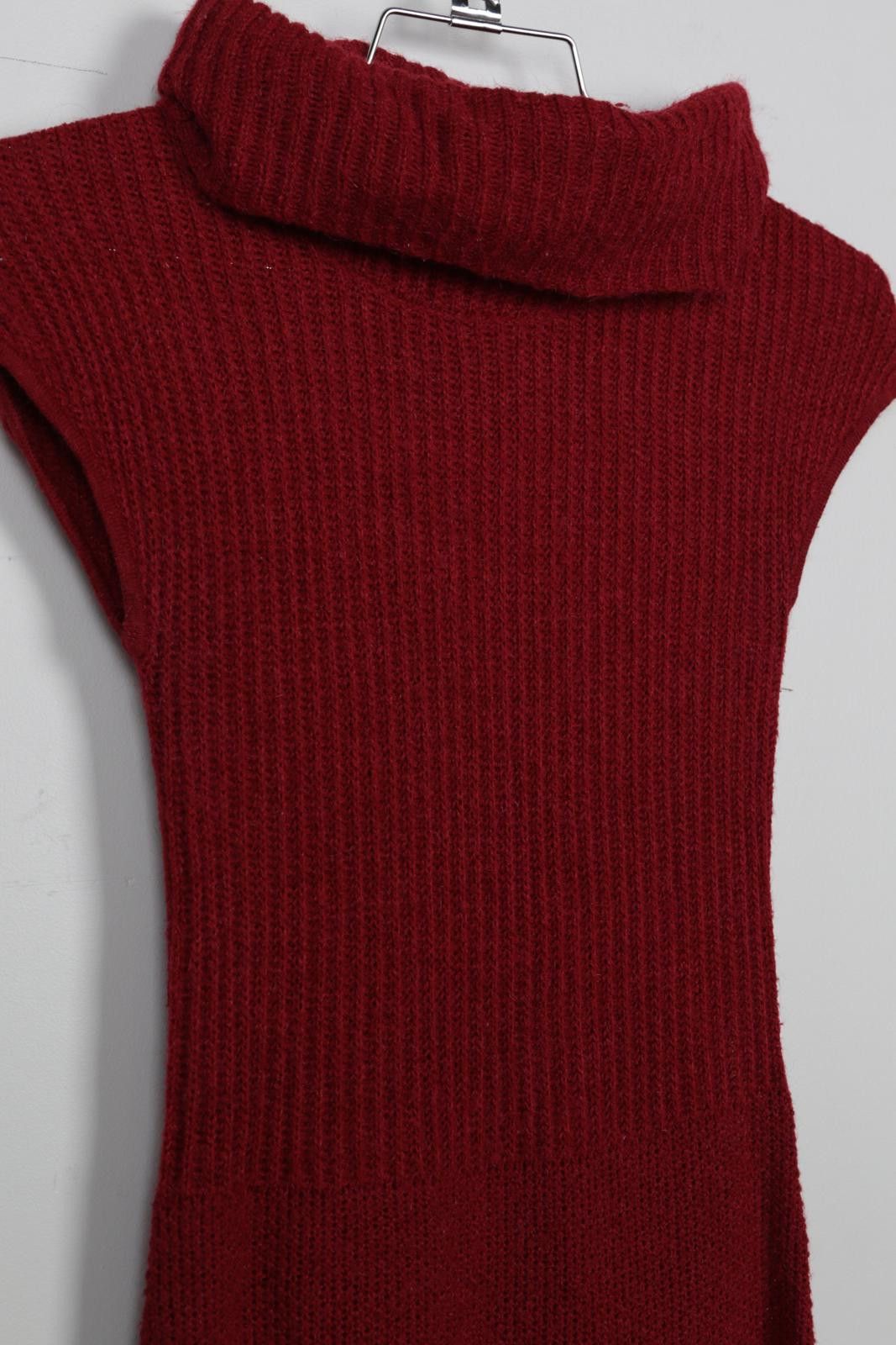 Vintage 00's Thyme Ribbed Midi Dress Size XS / US 0-2 / IT 36-38 - 3 Thumbnail