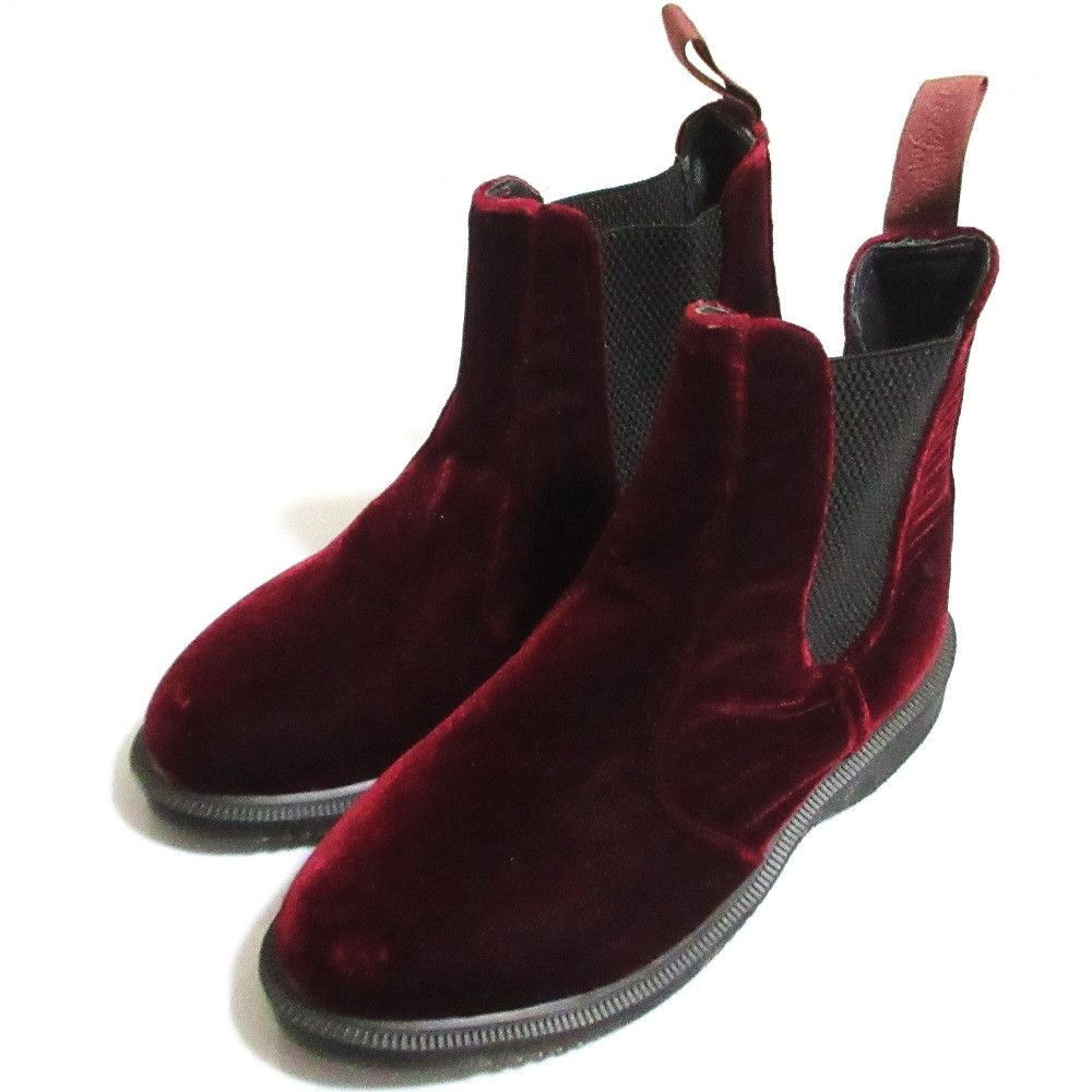 Other Other Dr. Martens Velour Boots Textile Shoes AW006 CK05T DUTY FREE for USA Size ONE SIZE - 1 Thumbnail