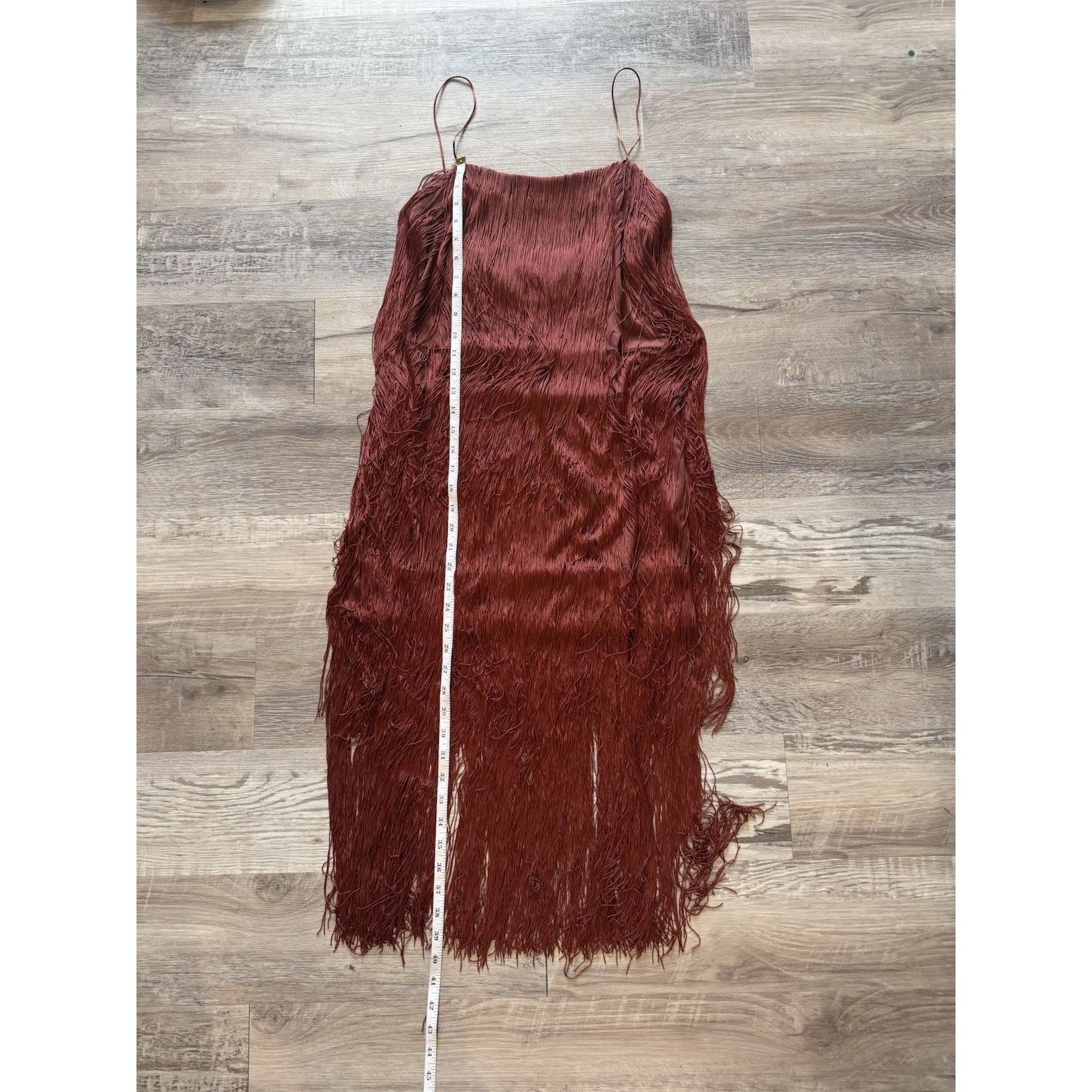 Zara zara strappy fringed dress - Size S - Worn once! Size S / US 4 / IT 40 - 2 Thumbnail