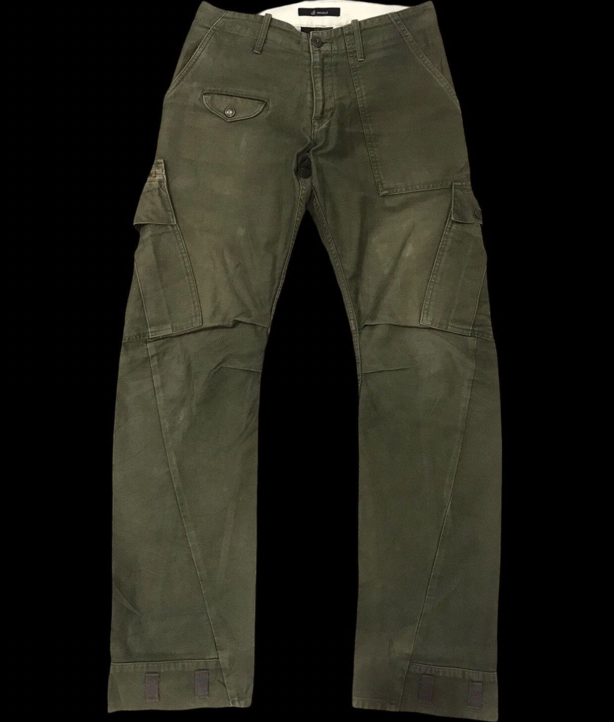 Japanese Brand Vintage Johnbull Japan Military SplitSide Design Cargo Pant Size US 28 / EU 44 - 1 Thumbnail