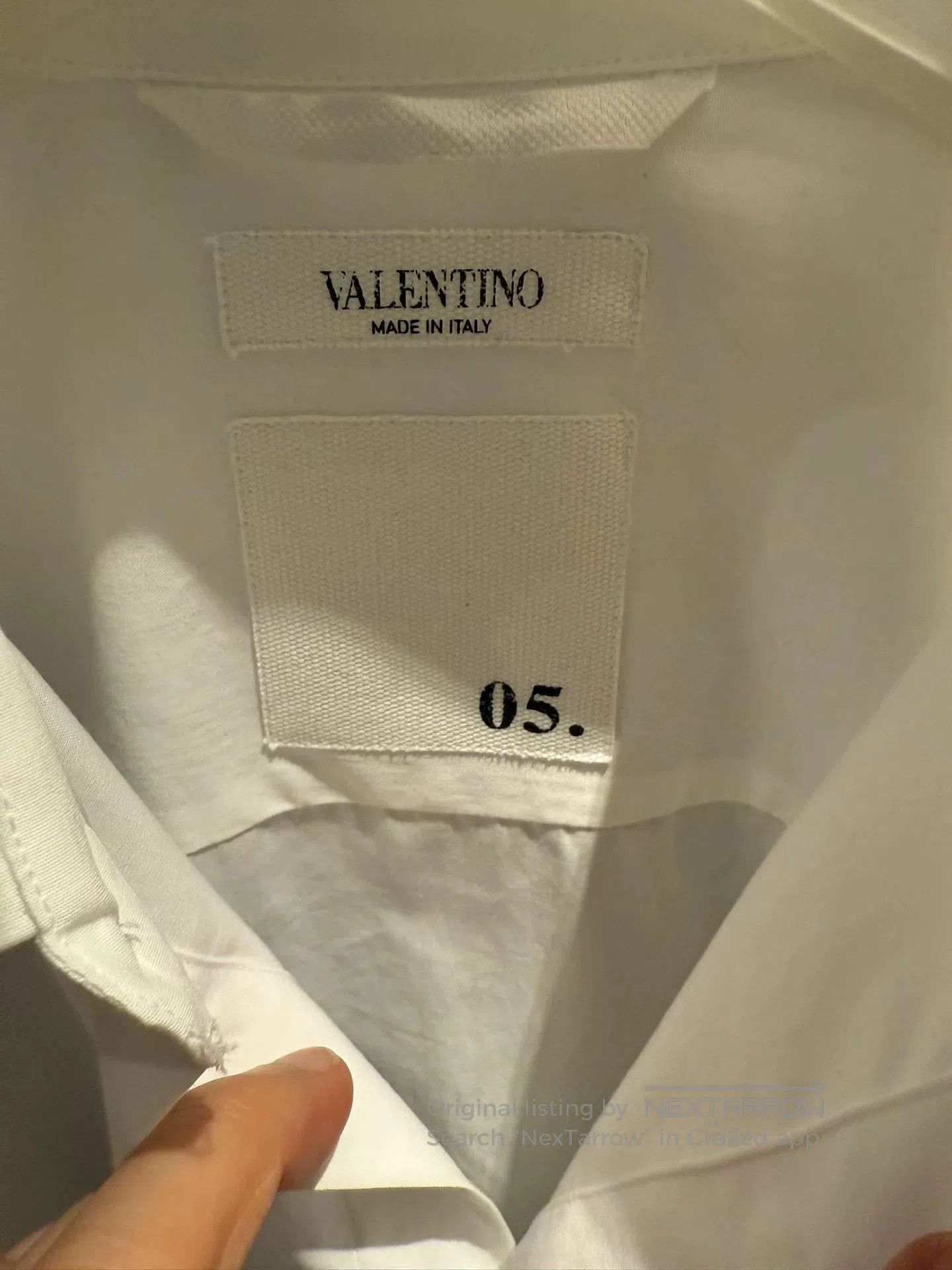 Valentino Valentino Rockstud White Shirt. Size US M / EU 48-50 / 2 - 5 Thumbnail