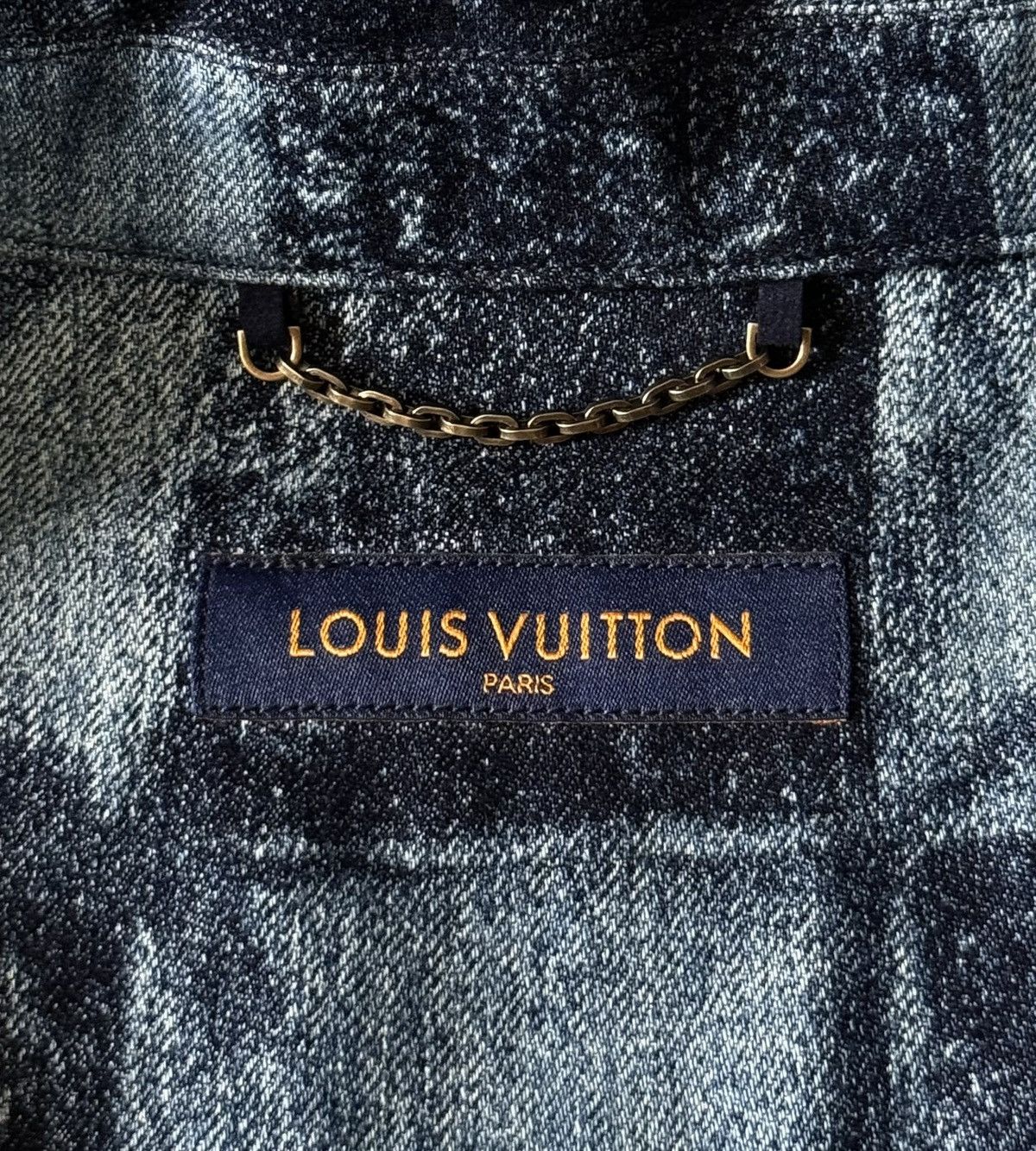 Louis Vuitton Louis Vuitton - Virgil Abloh - Pre Fall 2021 - Damier Denim Size US XL / EU 56 / 4 - 20 Thumbnail