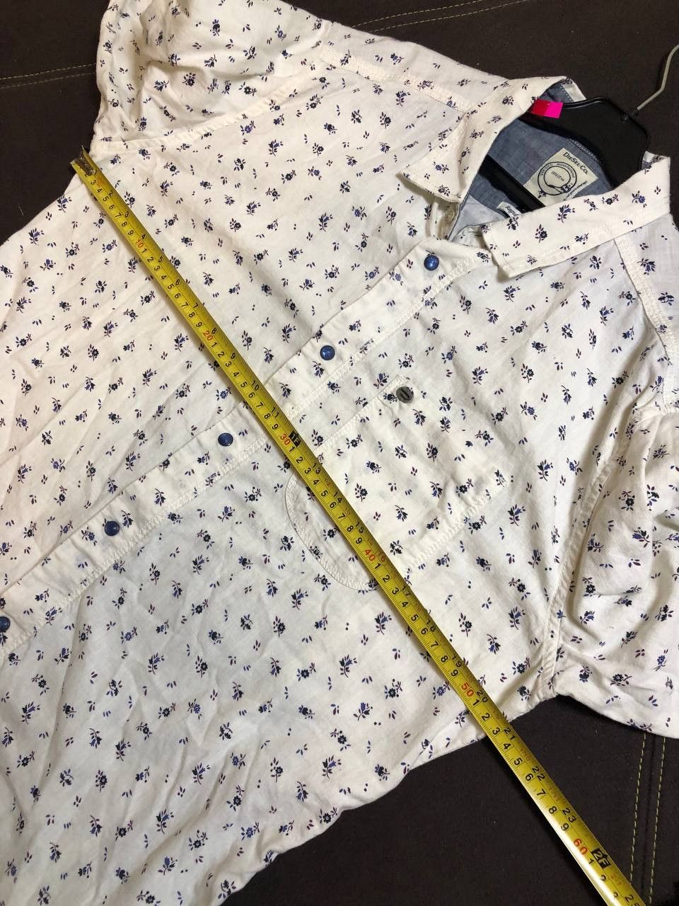 Diesel DIESEL FLOWER PRINT LONG SLEEVE SHIRT Size US L / EU 52-54 / 3 - 11 Thumbnail
