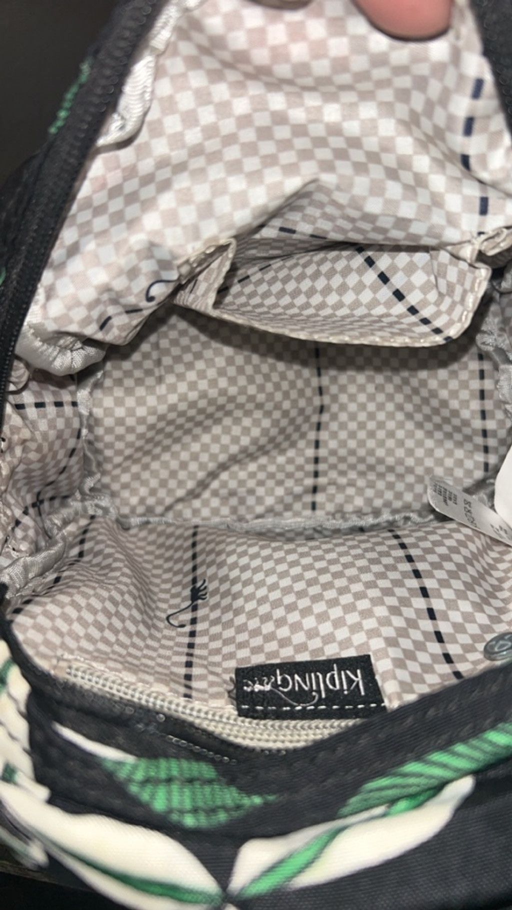 Other Women's Kipling Mini Bag One Size Black Green Floral Size ONE SIZE - 4 Thumbnail