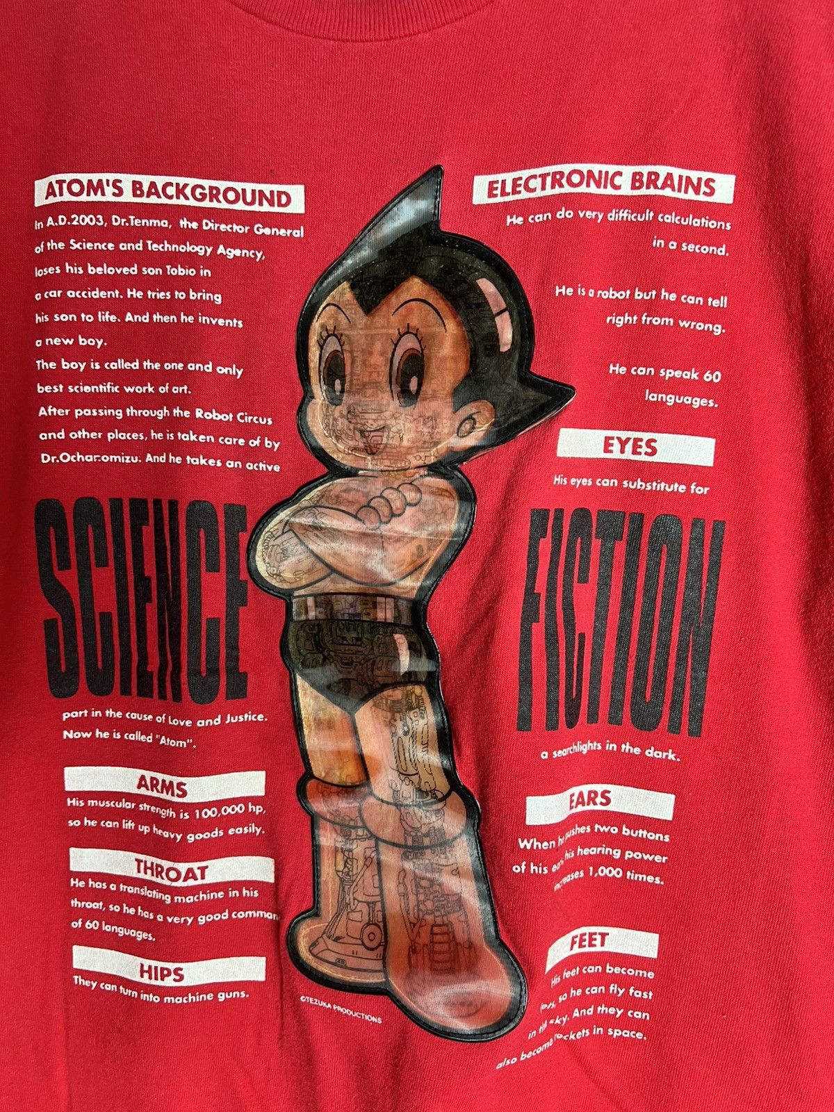 Anime Vintage Astro Boy “Science Fiction” Graphic 2000s Era Size US S / EU 44-46 / 1 - 3 Thumbnail