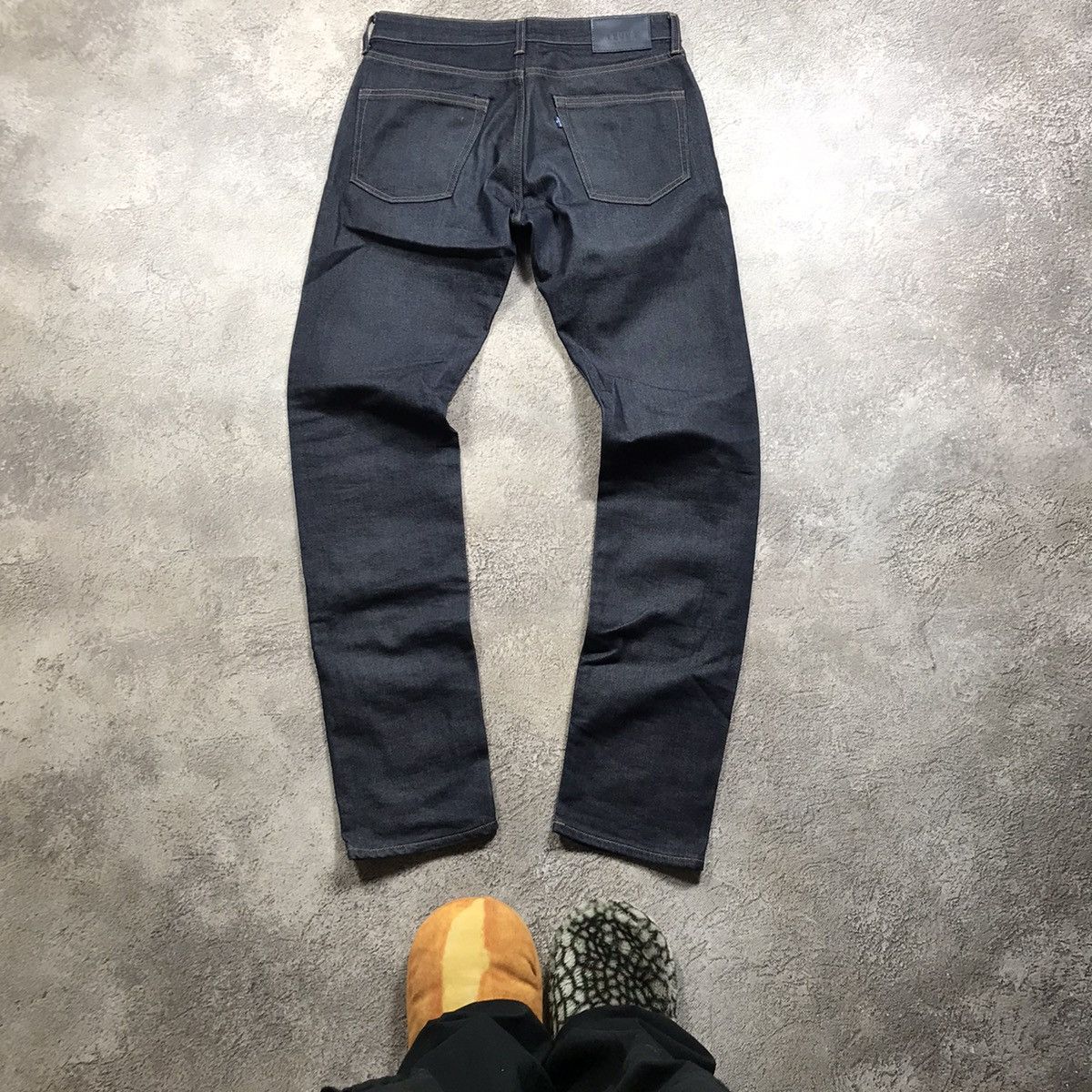 Vintage Vintage 90s Levis Baggy Distressed Black Jeans Grunge 28 Size US 28 / EU 44 - 5 Thumbnail