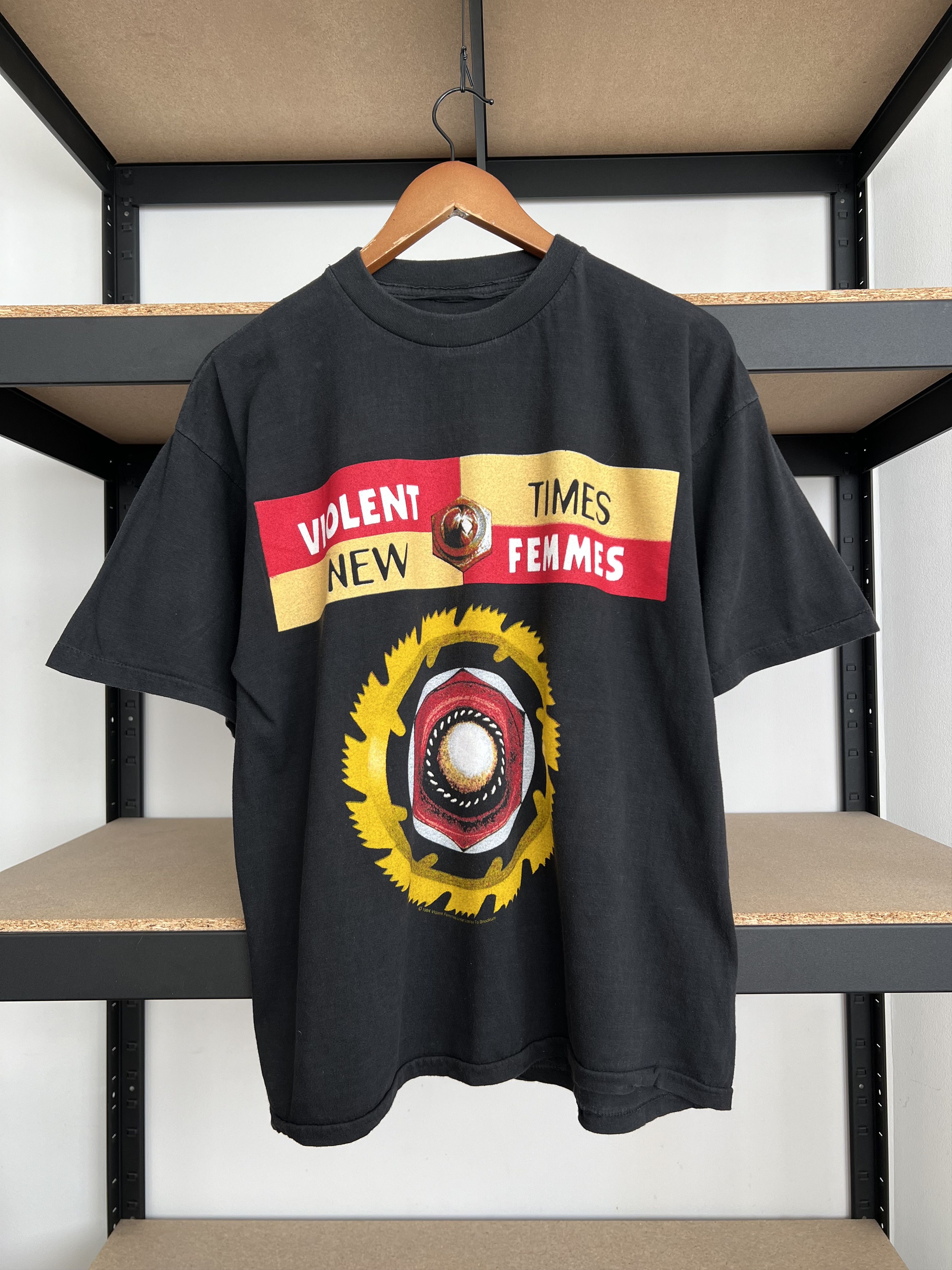 Vintage 1994 Violent Femmes New Times Rock Band T-shirt