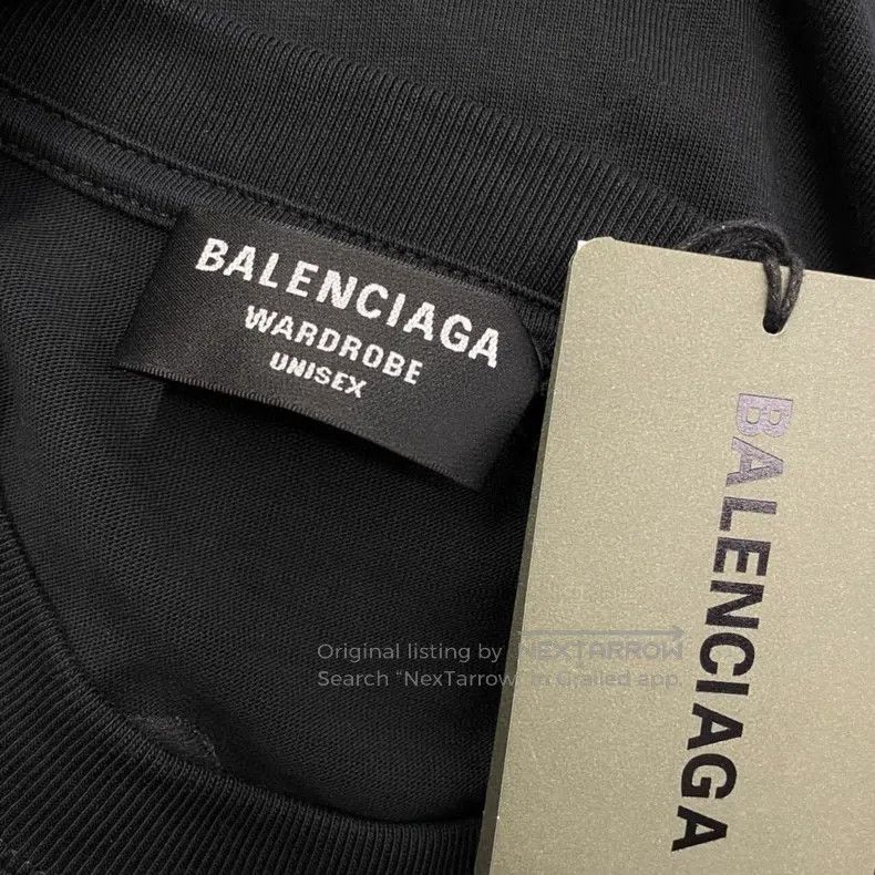 Balenciaga Balenciaga Melting Smile Print Short-Sleeve T-Shirt Size US M / EU 48-50 / 2 - 5 Thumbnail