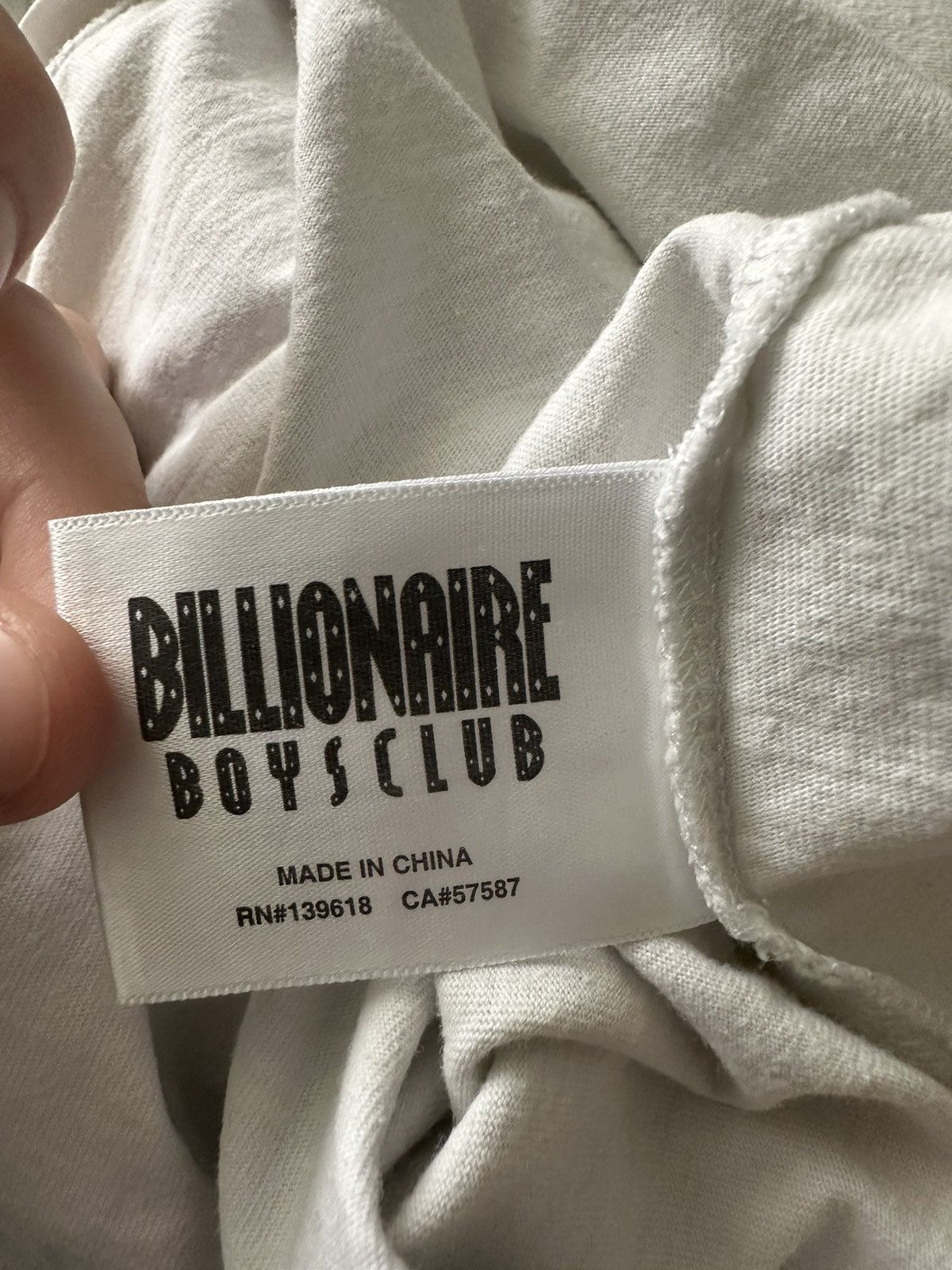 Billionaire Boys Club Billionaire Boys Club White Vintage Tee small logo Size US XL / EU 56 / 4 - 7 Thumbnail
