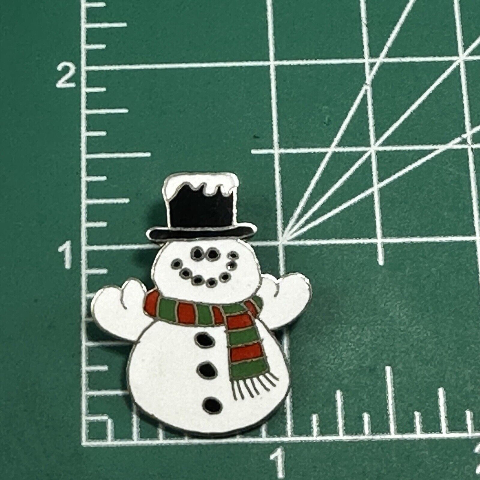 Other Hallmark Christmas Frosty Snowman Brooch Lapels Hat Cap VTG Size ONE SIZE - 3 Thumbnail