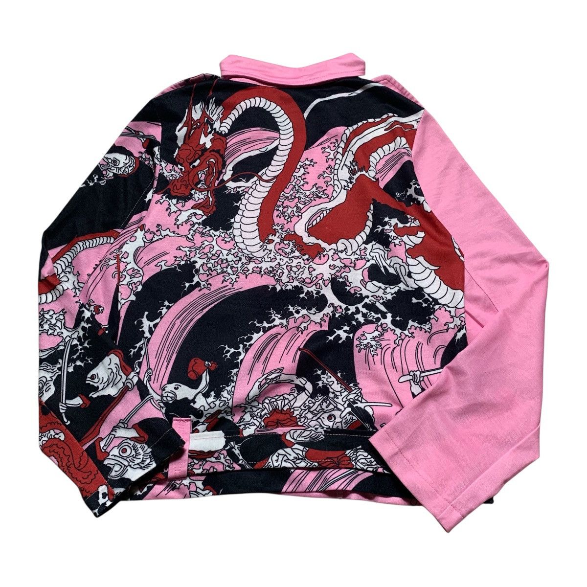 Japanese Brand Acdc Rag Chinese Dragon Biker Punk Style Asymmetrical Jacket Size US M / EU 48-50 / 2 - 8 Thumbnail