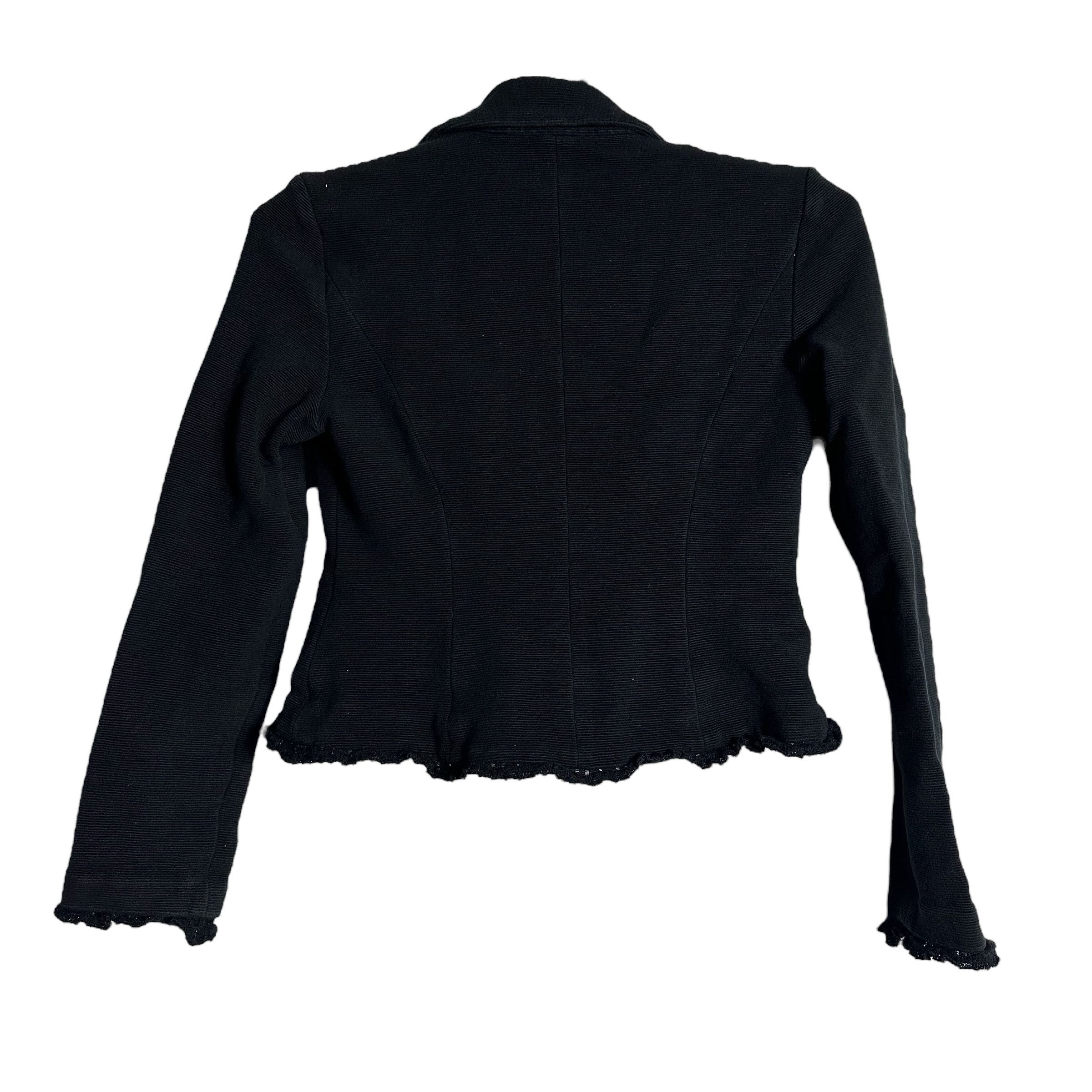 Karl Lagerfeld 🔥RARE🔥Karl Lagerfeld Luxury Croppes Blazer Size XS / US 0-2 / IT 36-38 - 5 Thumbnail