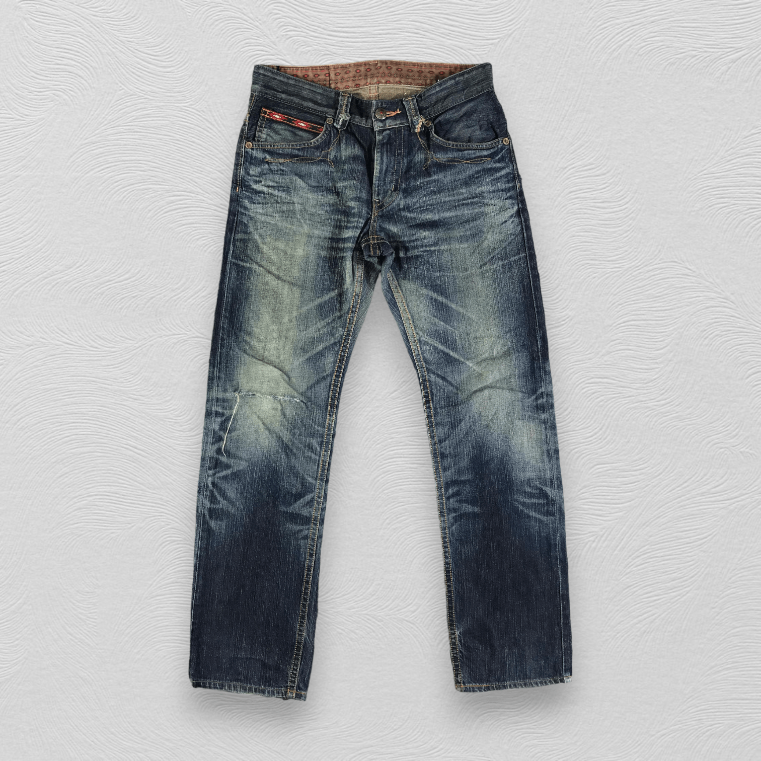 Edwin Vintage Edwin XV Jeans Faded Blue Denim KJ2331 Size US 30 / EU 46 - 1 Thumbnail