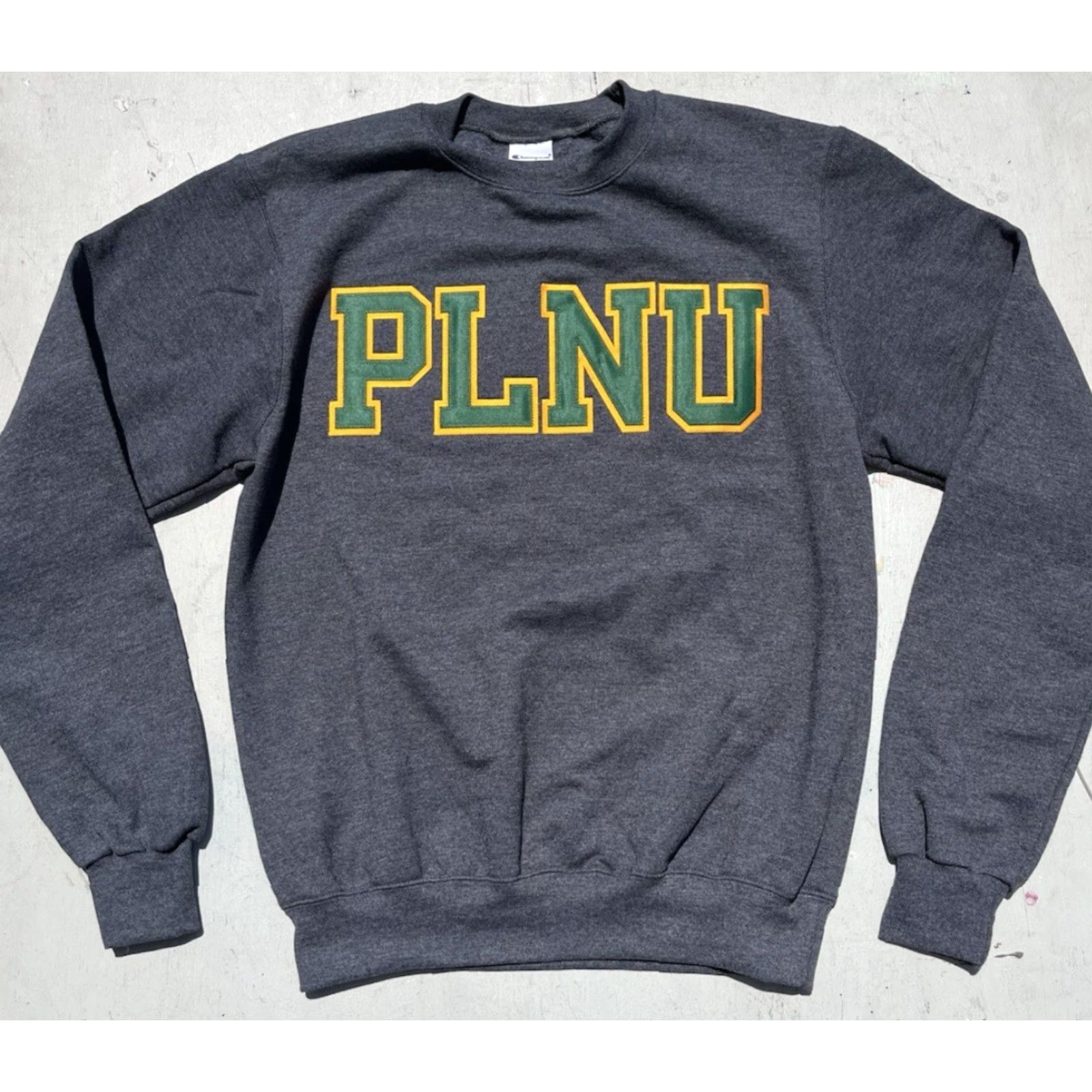Champion Champion Sweatshirt Men's S Gray PLNU College Activewear Gym NCAA Preppy Casual Mens Size US S / EU 44-46 / 1 - 2 Thumbnail