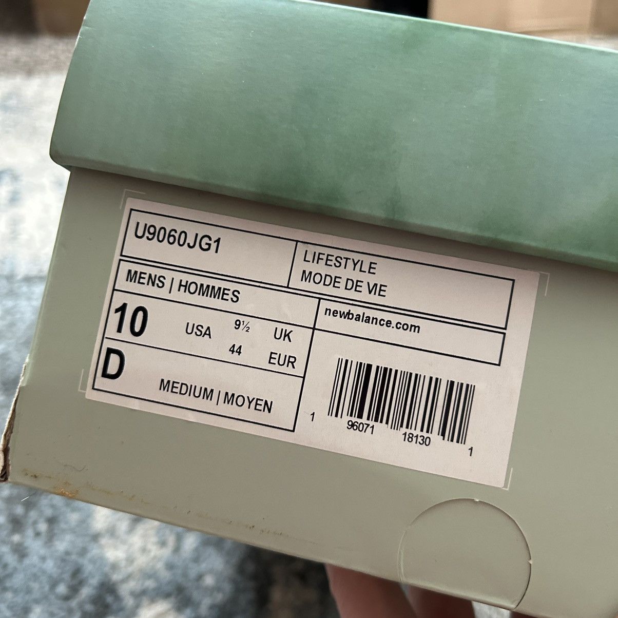 Joe Freshgoods × New Balance U9060JG1 JFG iNSiDE VOiCES NB 9060 BABY BLUE PALE PiNK SUEDE Size US 10 / EU 43 - 15 Thumbnail