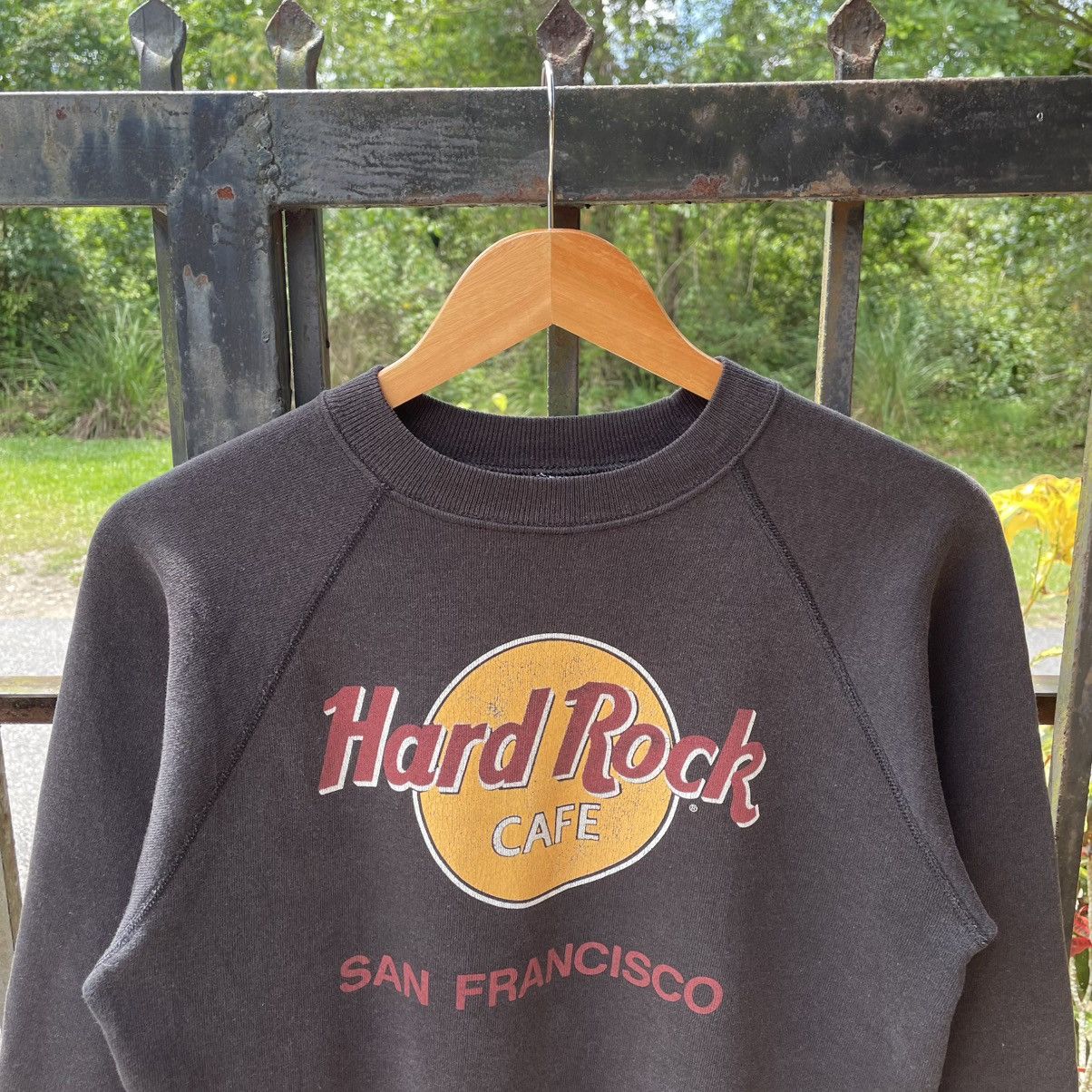 Hard Rock Cafe × Vintage 🔥Vintage 80s Hard Rock Cafe San Francisco Sweatshirts Size US S / EU 44-46 / 1 - 4 Thumbnail