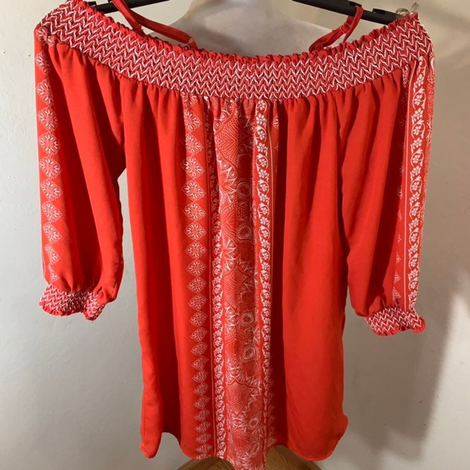 Other Women Cold Sholder Orange mini dress size XS Size S / US 4 / IT 40 - 4 Thumbnail