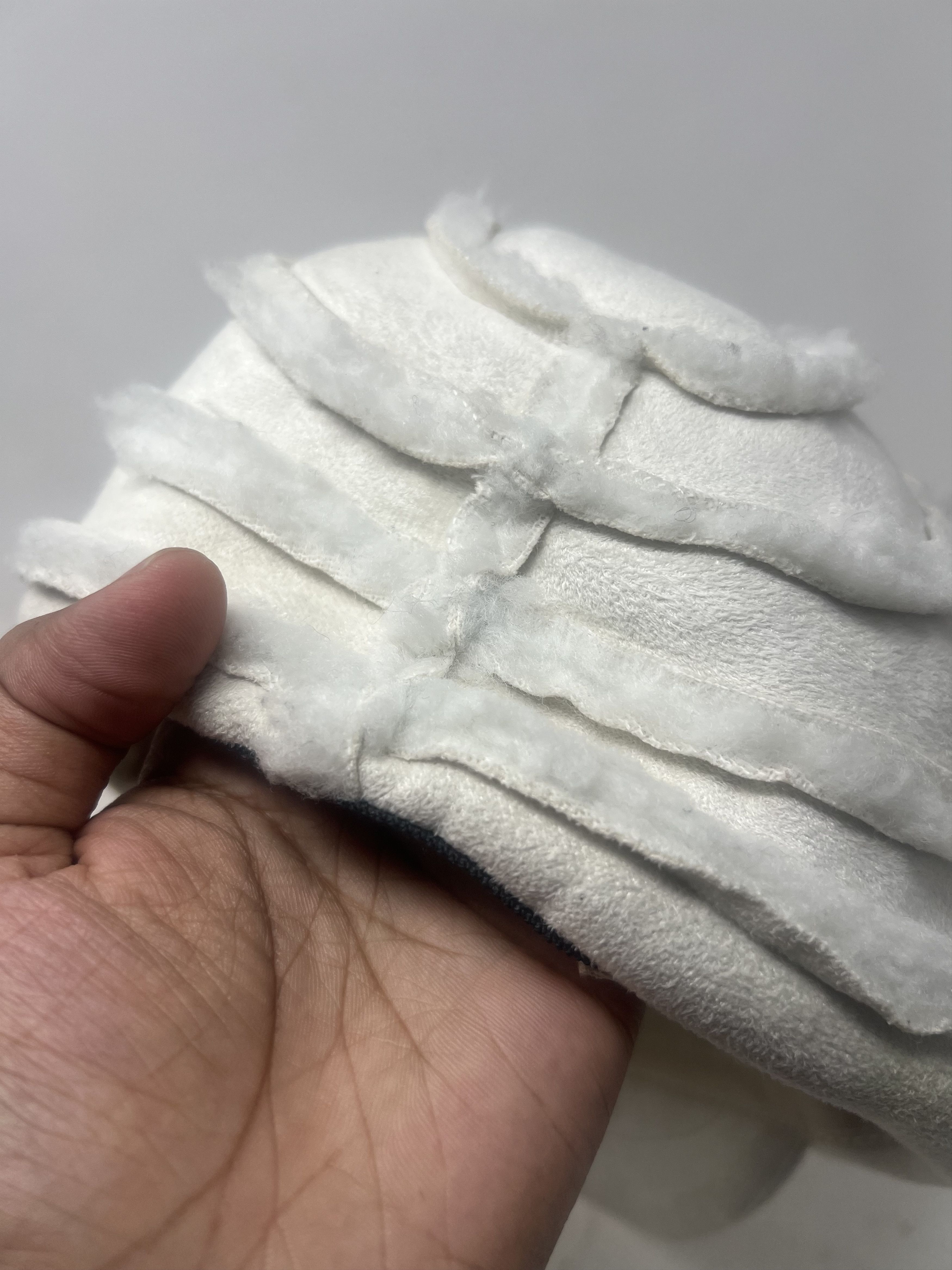 Japanese Brand Comme Ca Ism Betmar Ivory Woll Sheepskin Hat Size ONE SIZE - 8 Thumbnail