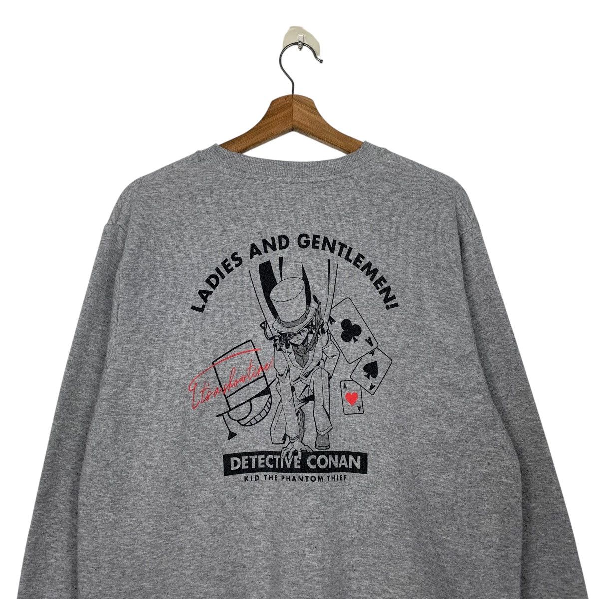 Japanese Brand Detective Conan Crewneck Sweatshirt Size US L / EU 52-54 / 3 - 8 Thumbnail
