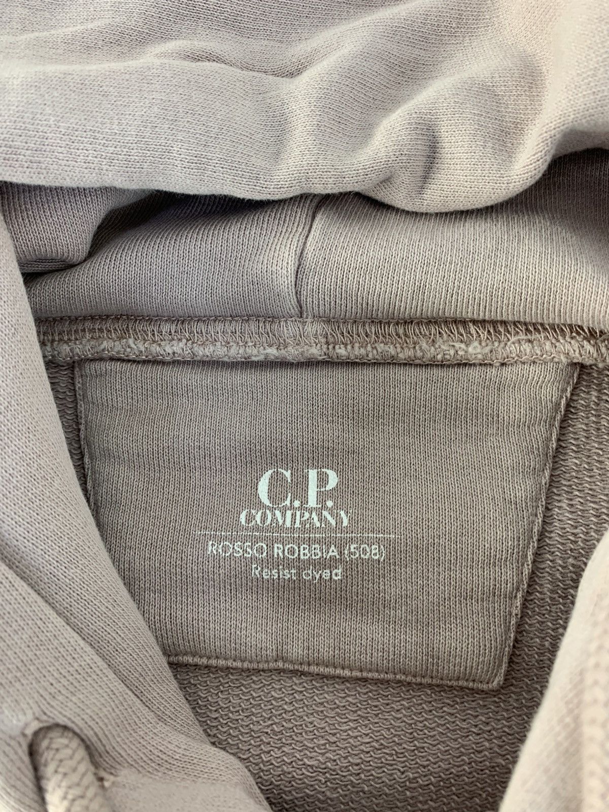 C.P. Company Cp Company Rosso Robbia Resist Dyed Pull Over Hoodie Size M / US 6-8 / IT 42-44 - 5 Thumbnail