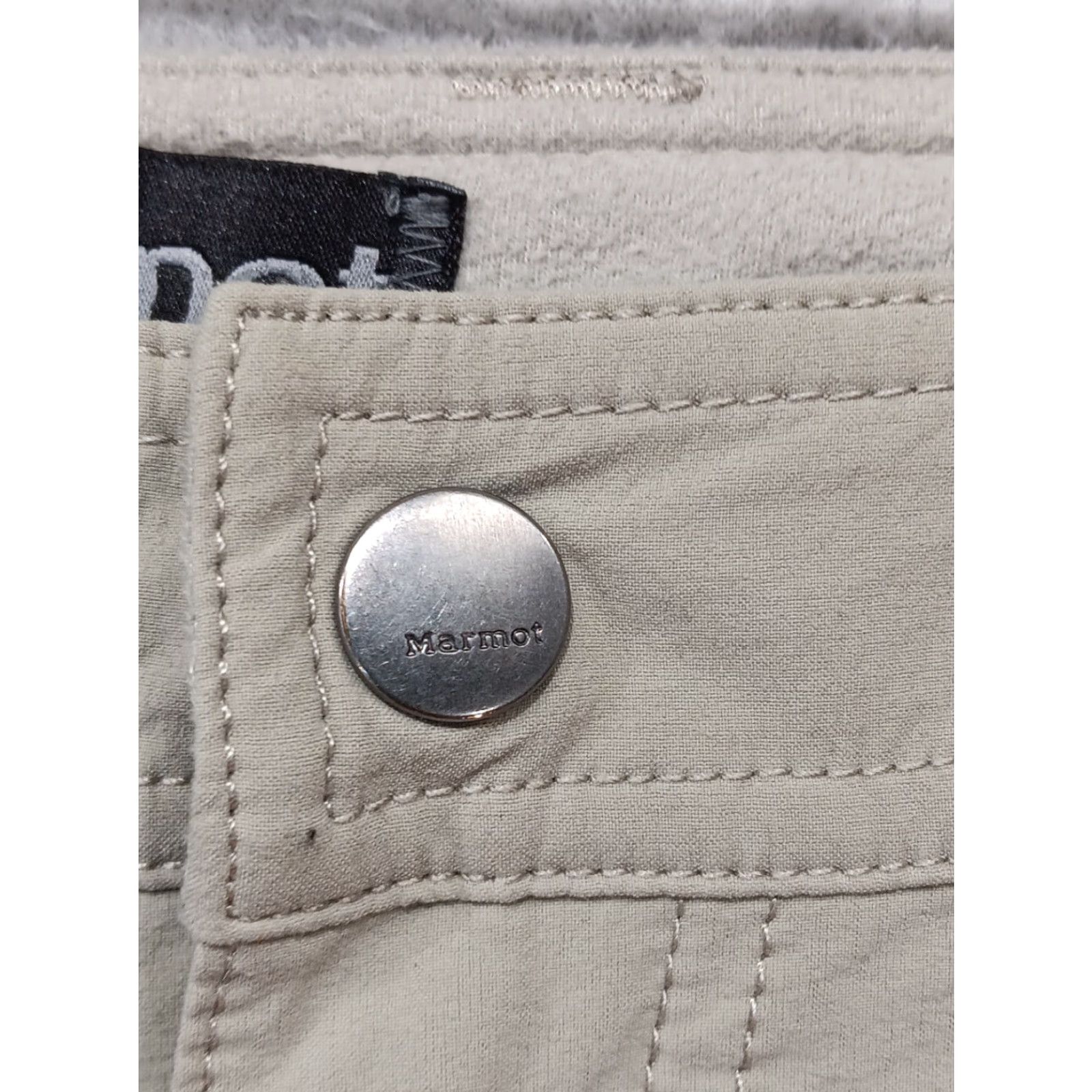 Marmot Marmot Pants Men 32 Brown Khaki Nylon Lightweight Straight Casual Chino Breathable Regular Inseam 31 Size US 32 / EU 48 - 2 Thumbnail
