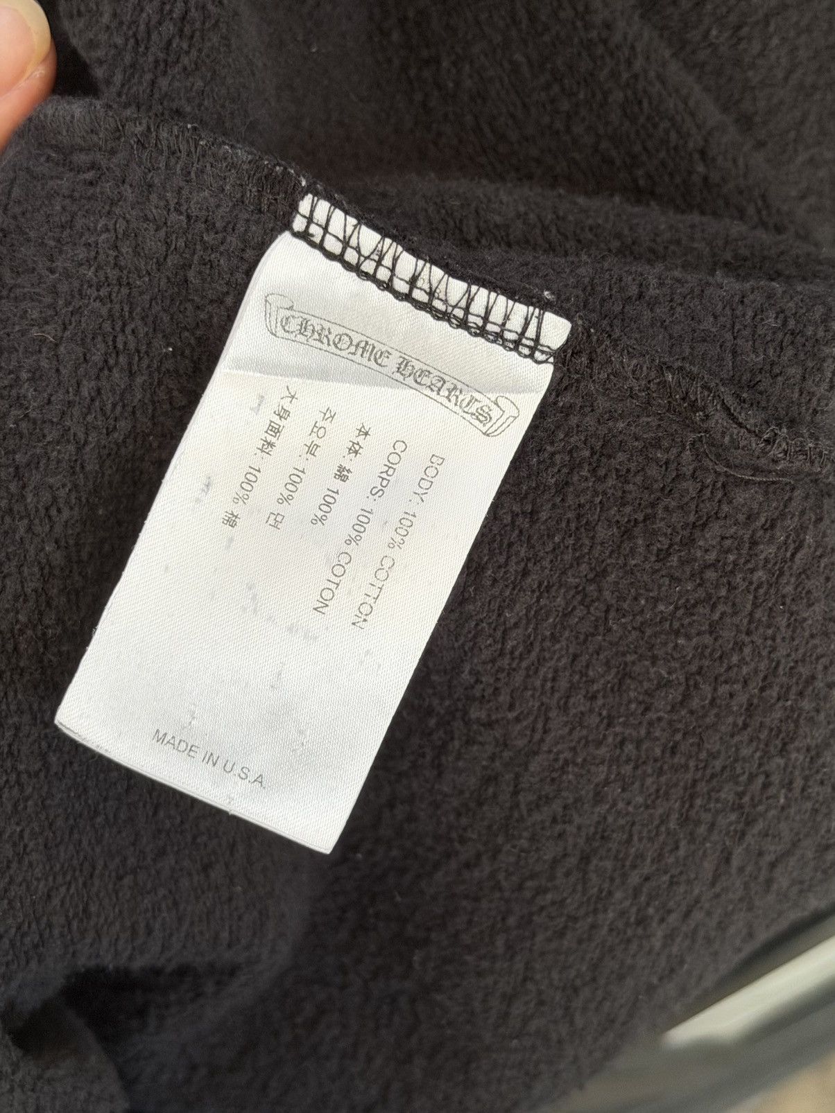 Chrome Hearts CH Multi Logo Hooded Pullover Size US L / EU 52-54 / 3 - 9 Thumbnail